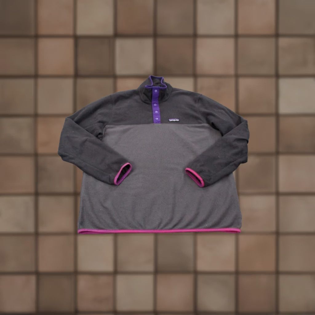 Patagonia Patagonia Jacket Womens M Snap T Synchilla Outdoor Hiking Camping Pullover 26165 Size M / US 6-8 / IT 42-44 - 1 Thumbnail