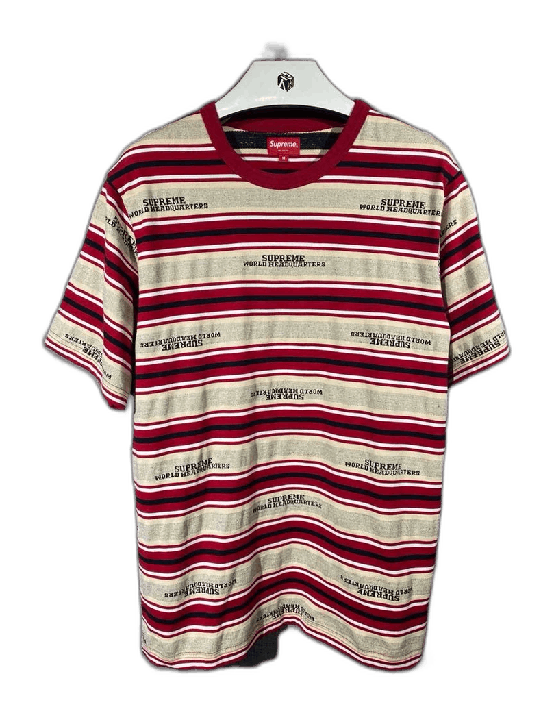 Officine Creative Supreme Striped Short Sleeve T-Shirt Size US M / EU 48-50 / 2 - 1 Thumbnail