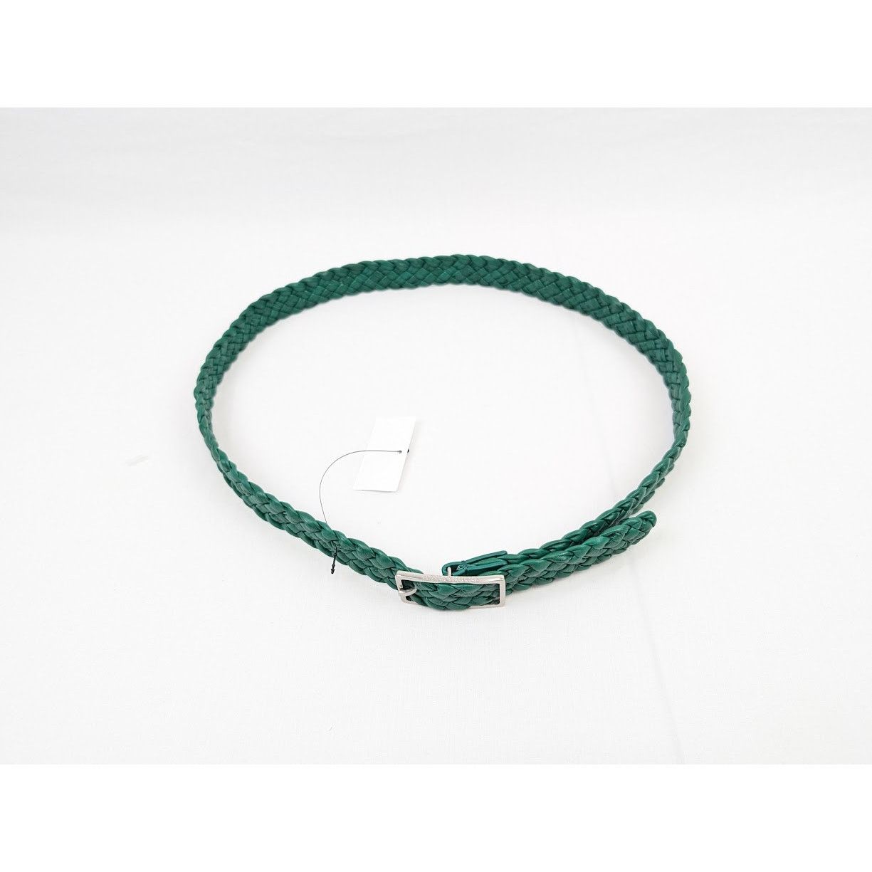 Bottega Veneta o1rshd1 Size: S / Intreccio Paper Belt in Racing Green Size ONE SIZE - 12 Thumbnail