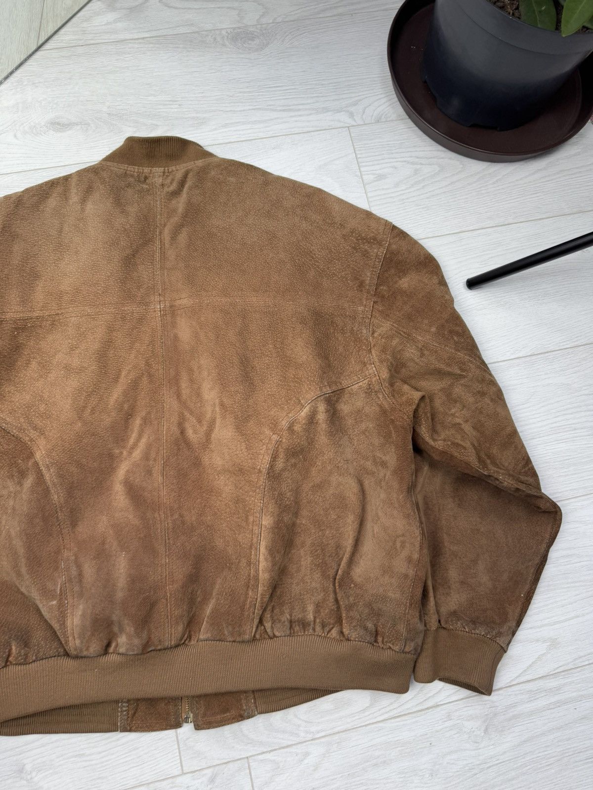 Vintage Vintage Brown Leather Jacket Size US L / EU 52-54 / 3 - 10 Thumbnail