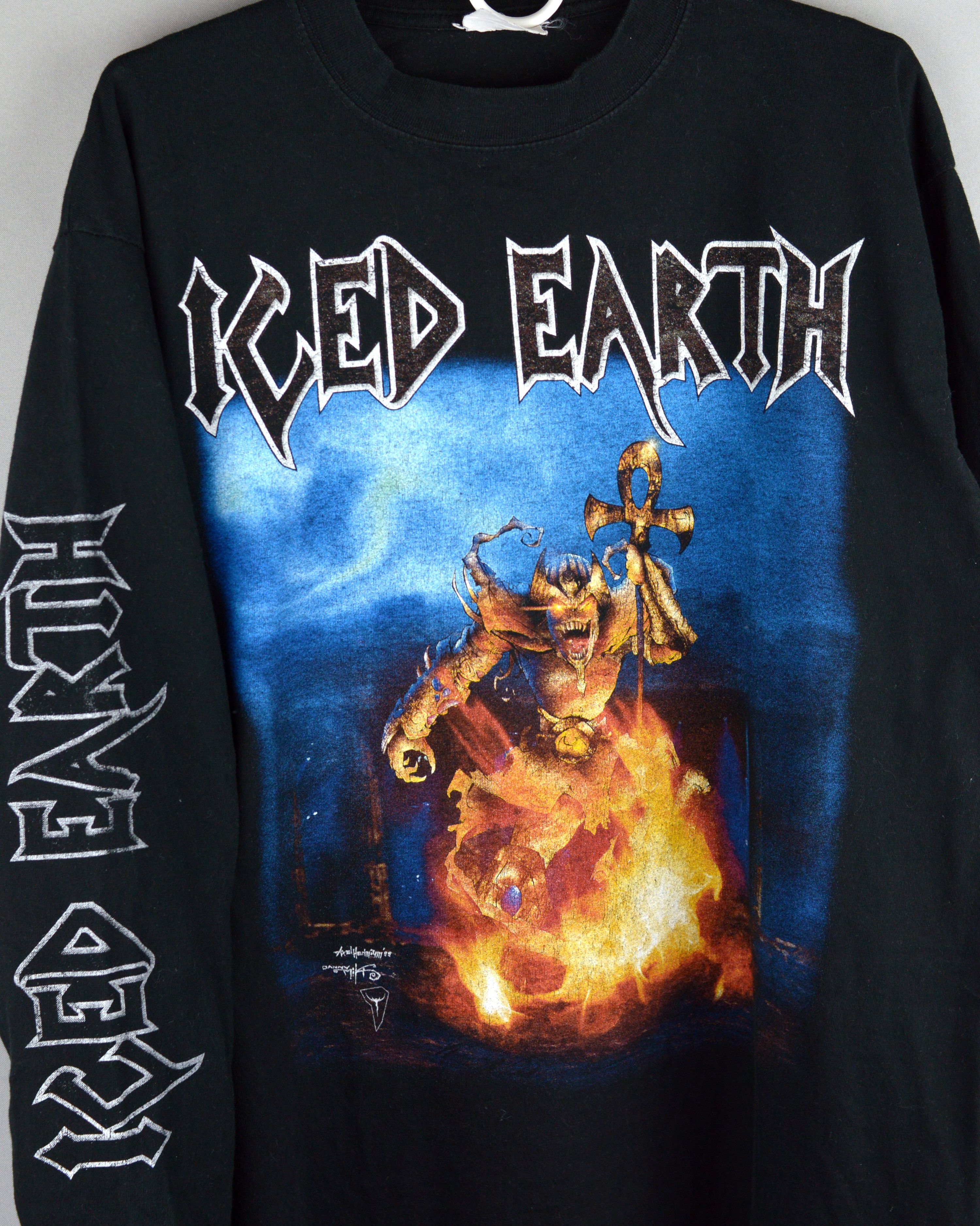 Vintage Vintage Iced Earth Alive In Athens 1999 longsleeve t shirt Size US M / EU 48-50 / 2 - 4 Thumbnail