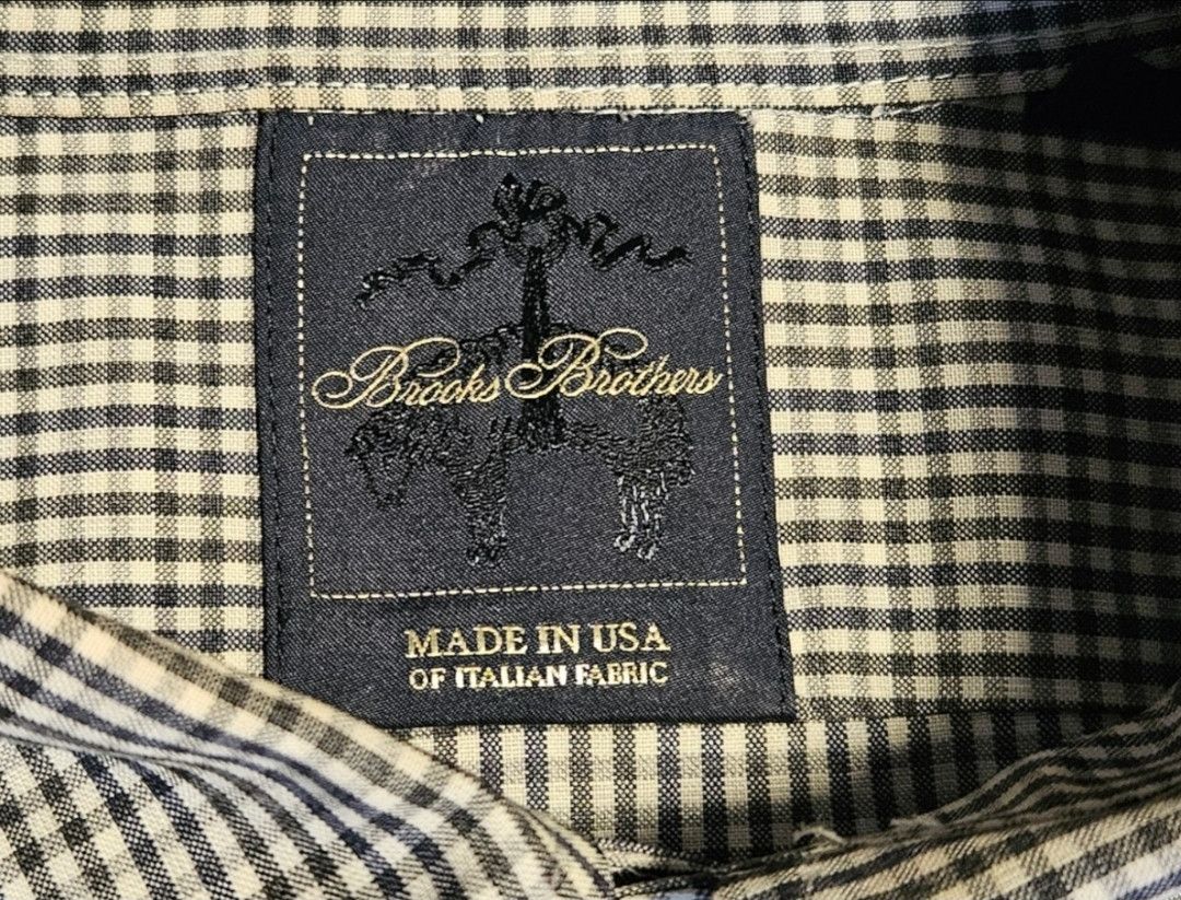 Brooks Brothers Brooks Brothers Luxury Wool Shirt Golden Fleece Size US L / EU 52-54 / 3 - 10 Thumbnail