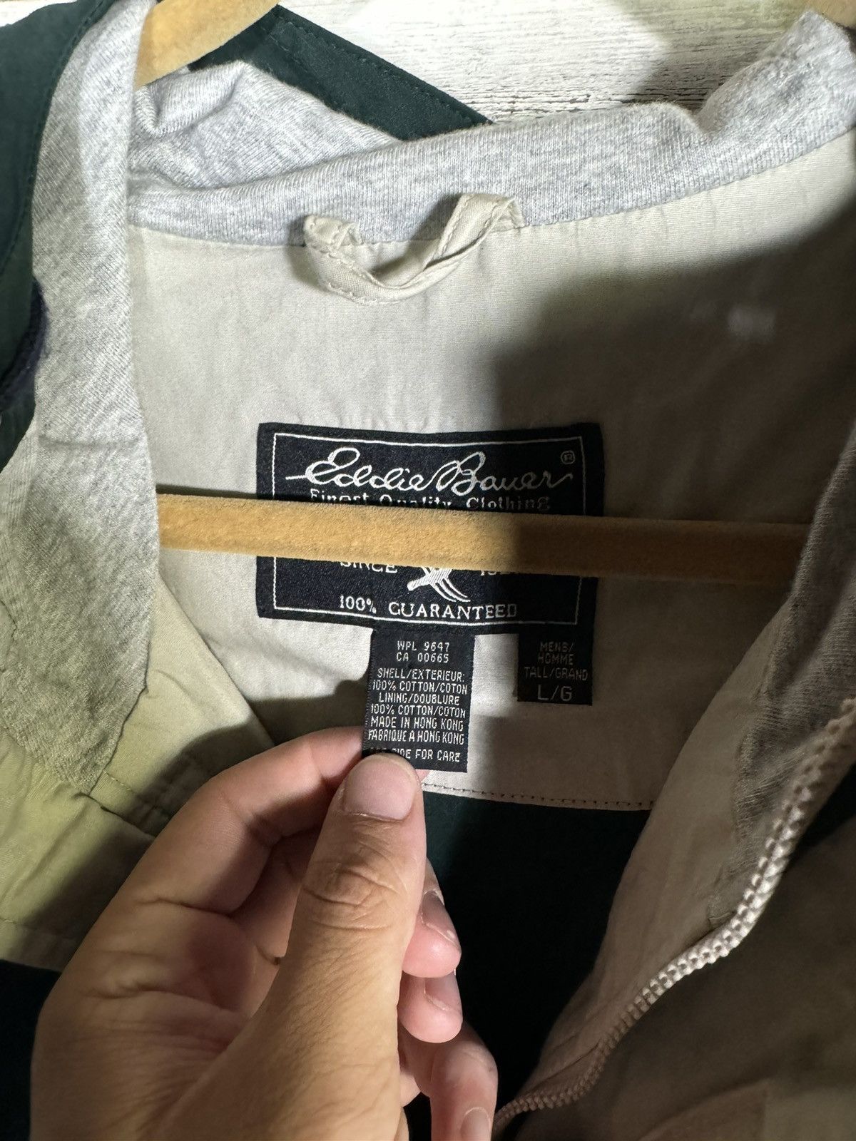Eddie Bauer × Vintage Vintage Eddie Bauer Anorak Size US L / EU 52-54 / 3 - 5 Thumbnail