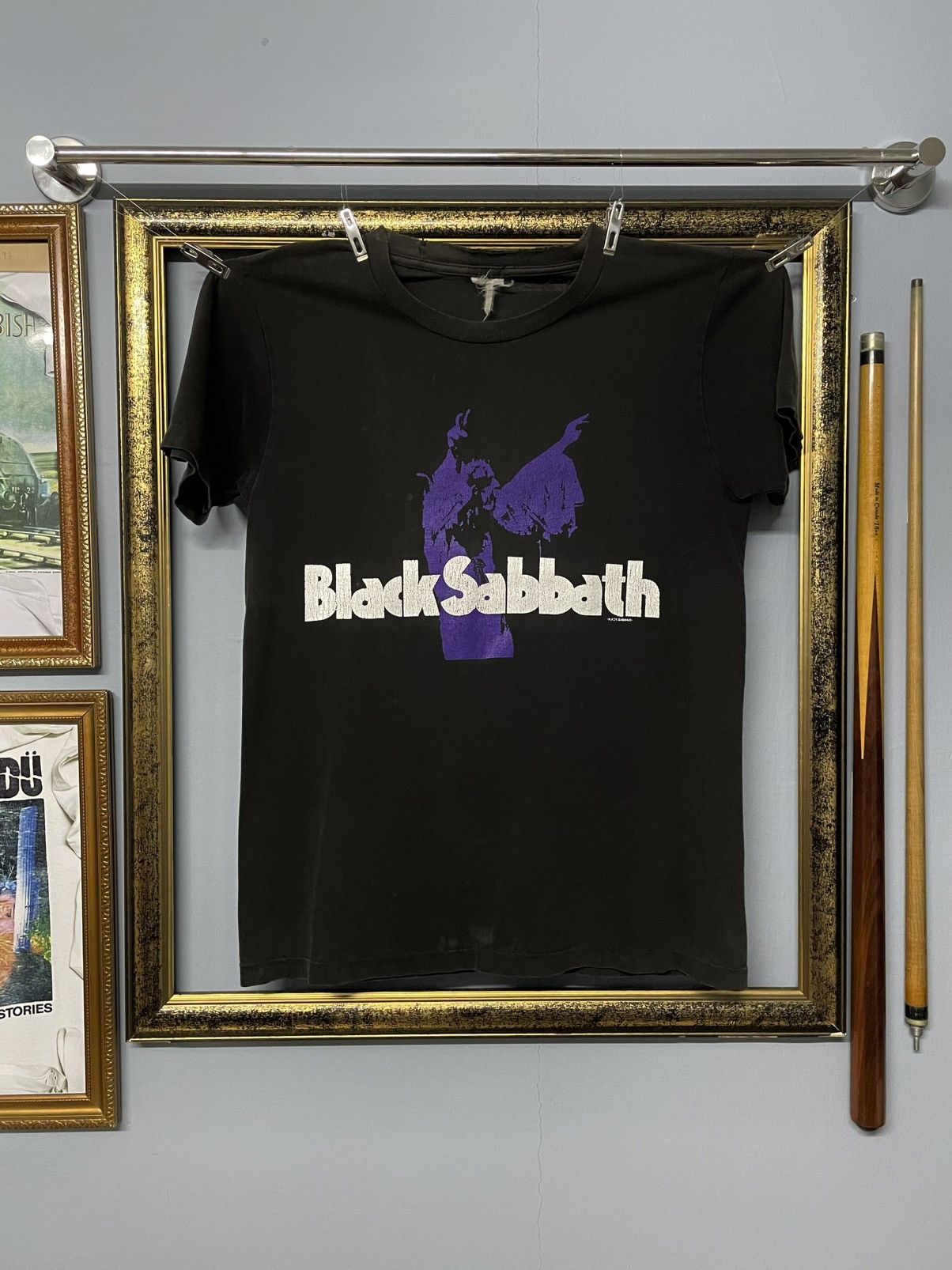 Band Tees Vintage 1990s Single Stitch Original Black Sabbath Faded Tee Size US M / EU 48-50 / 2 - 1 Thumbnail