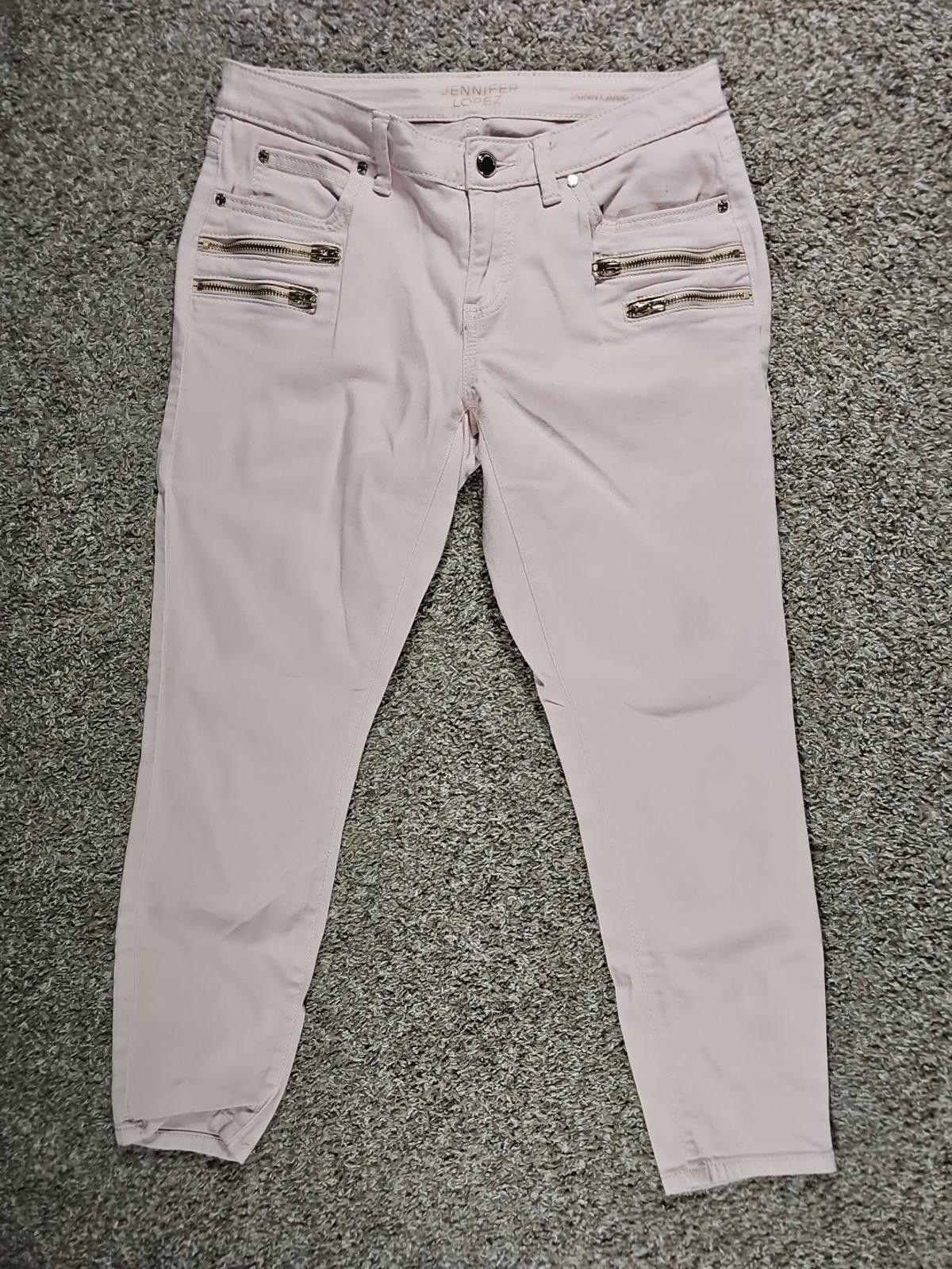 Other Jennifer Lopez Skinny Ankle 2 Pink Pants Size 26" / US 2 / IT 38 - 1 Thumbnail