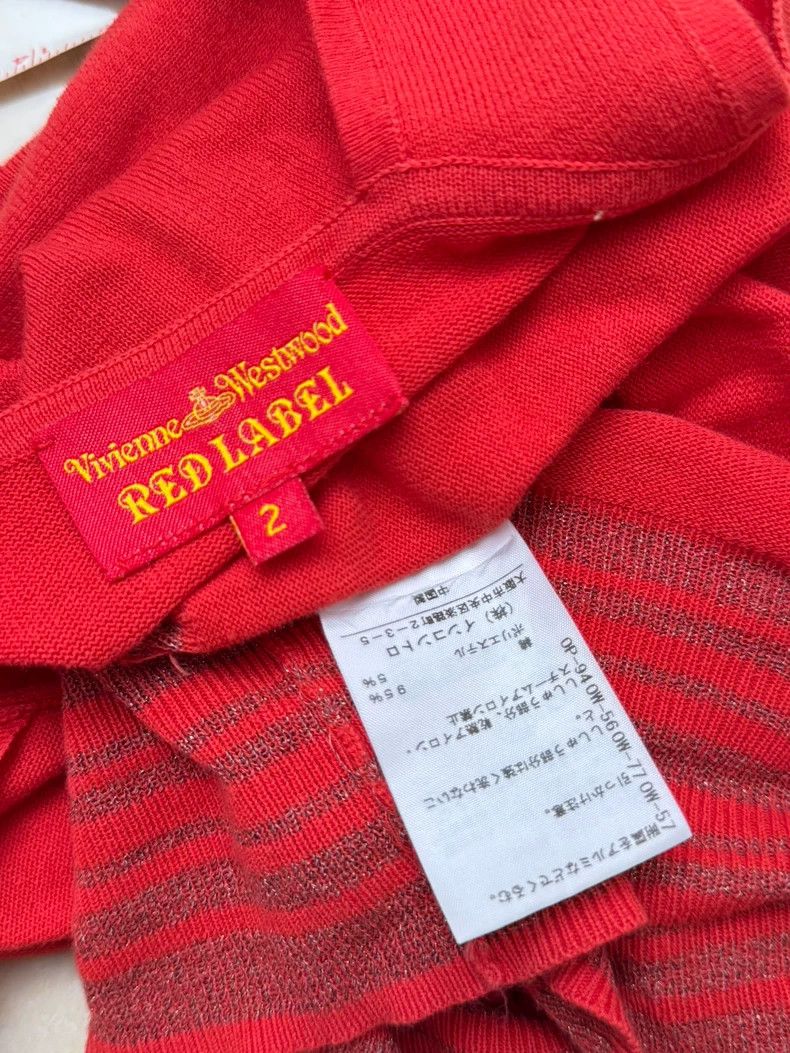 Vivienne Westwood Vivienne Westwood Red cross-belt knit vest Size M / US 6-8 / IT 42-44 - 8 Thumbnail