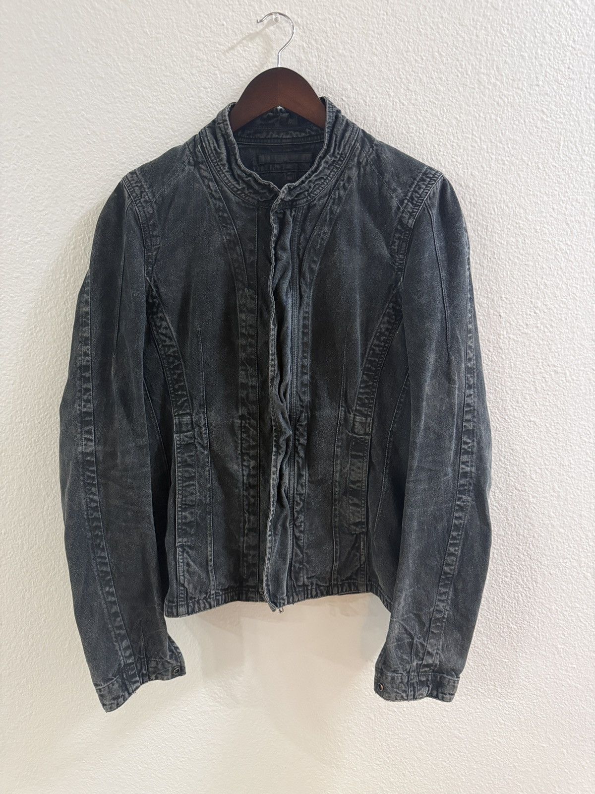 Julius Julius Denim Moto Jacket Size US S / EU 44-46 / 1 - 1 Thumbnail