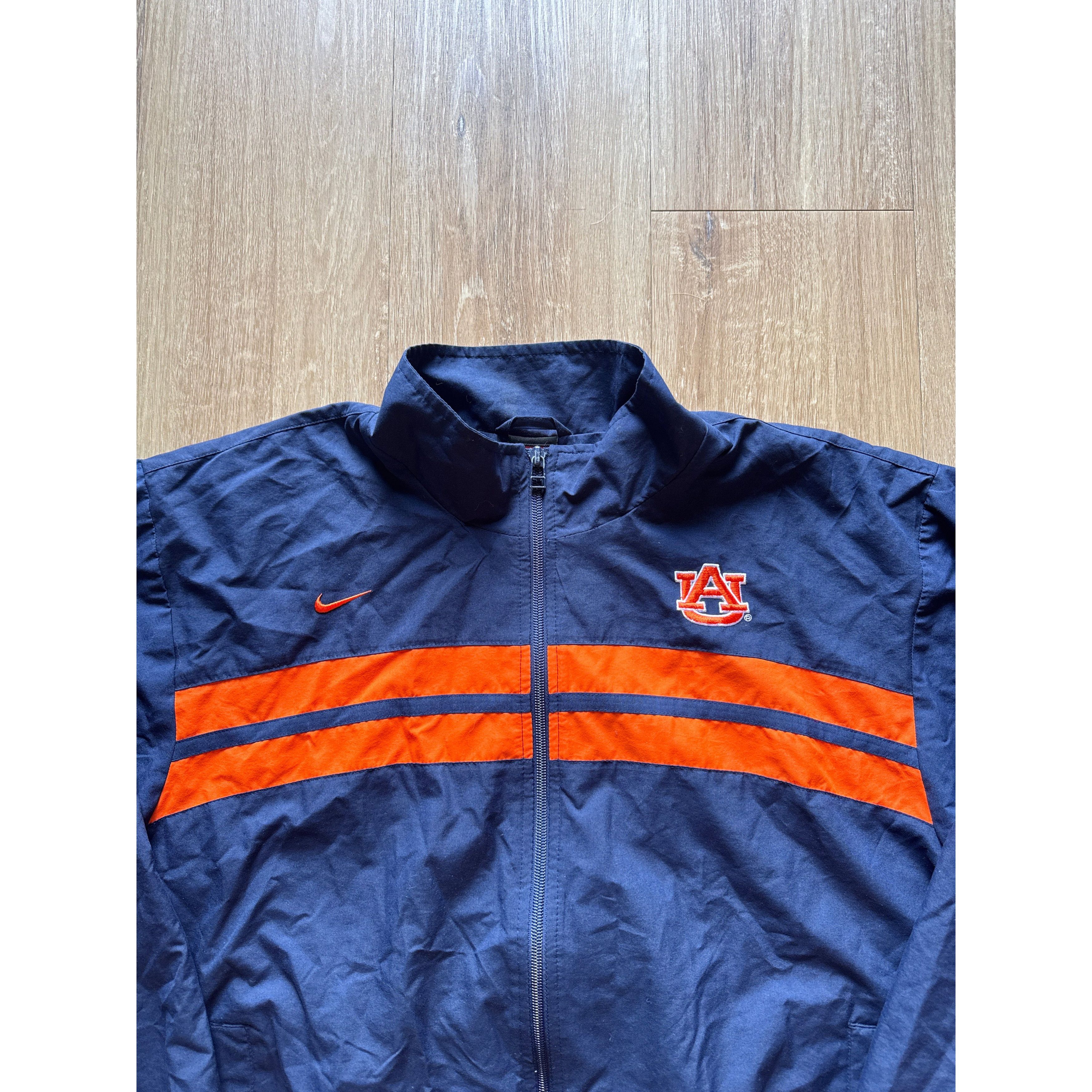Nike Vintage 90s Nike Auburn University Windbreaker Jacket Size US M / EU 48-50 / 2 - 2 Thumbnail