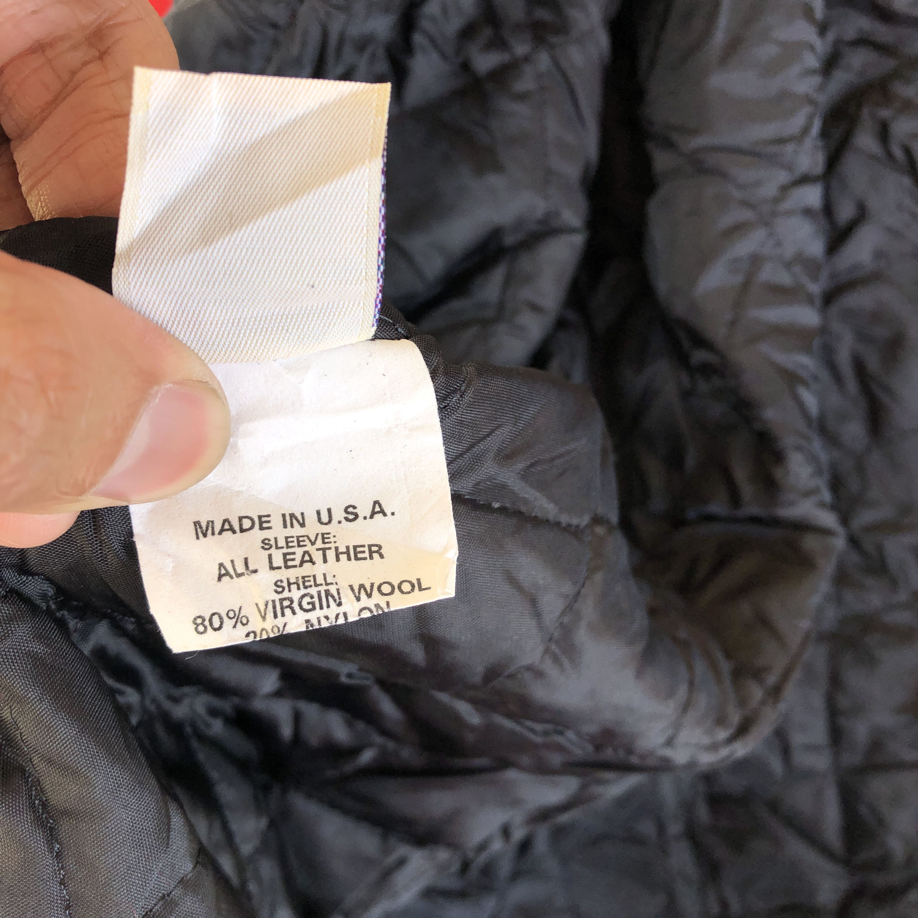 Other Haight Ashbury Varsity Letterman Leather Jacket Wool Jacket Size US XL / EU 56 / 4 - 10 Thumbnail