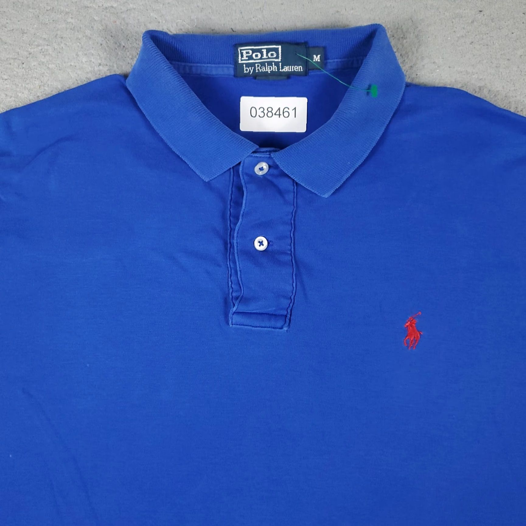Ralph Lauren Ralph Lauren Polo Shirt Mens M Blue Pony Casual Short Sleeve Shirt Adult Medium Blue Polo Size US M / EU 48-50 / 2 - 2 Thumbnail