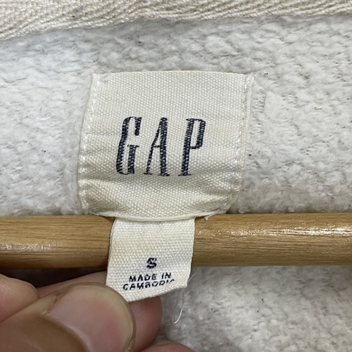 Gap Gap Big Logo Embroidered Pullover Hoodie Size US S / EU 44-46 / 1 - 8 Thumbnail