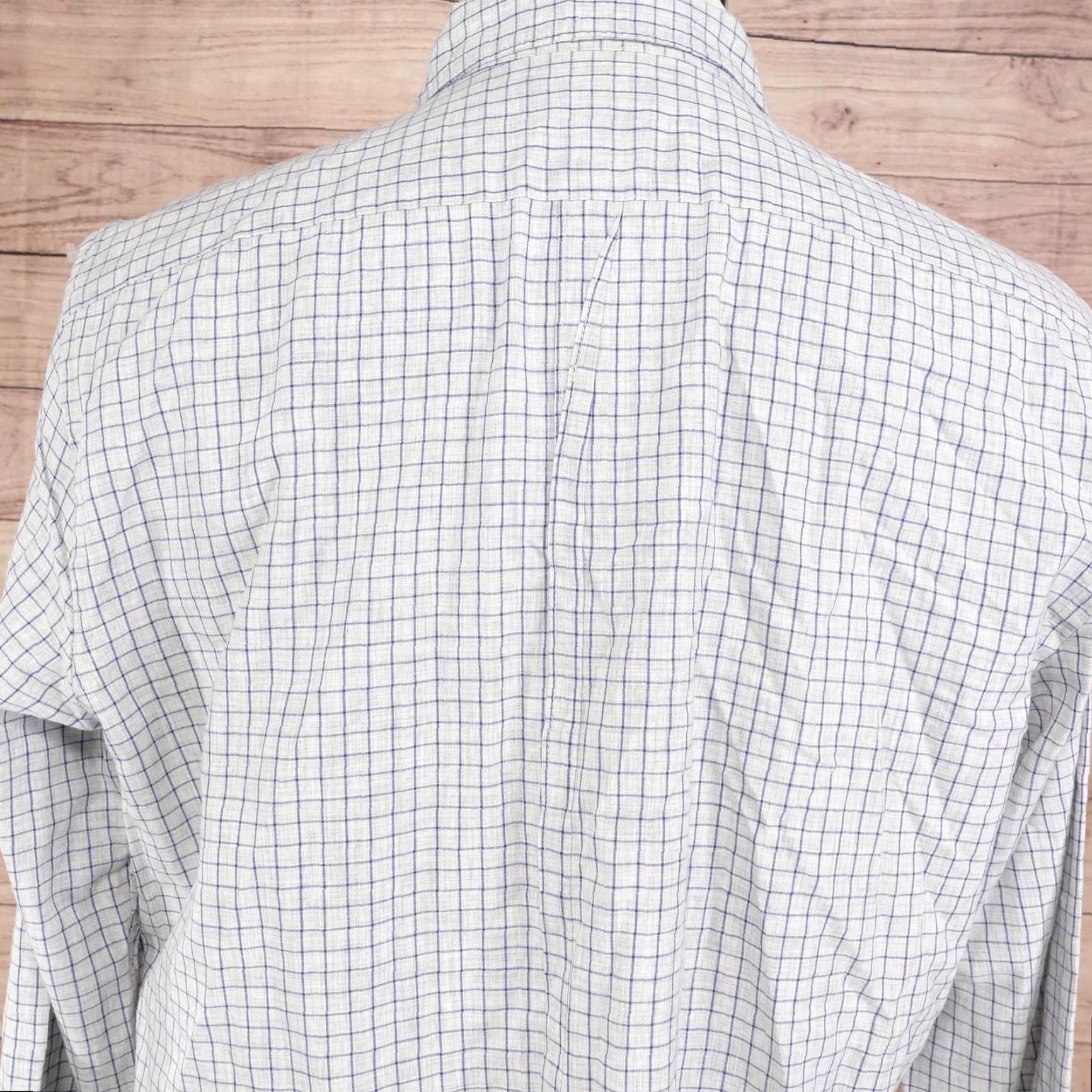 Gap VINTAGE Gap Shirt Mens Large Cotton Check Plaid Button Down Slim Fit Long Sleeve Casual Office Size US L / EU 52-54 / 3 - 5 Thumbnail