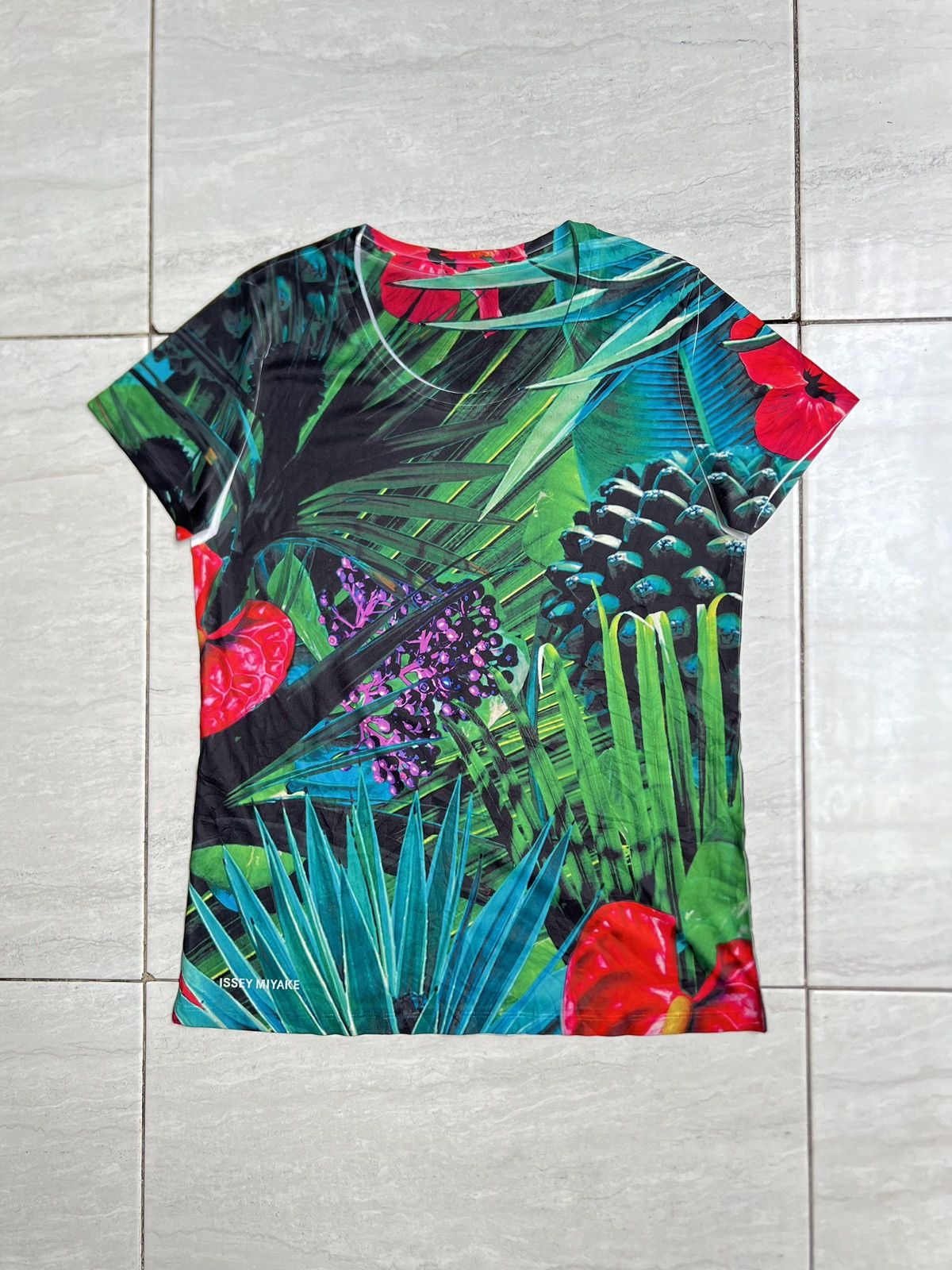 Issey Miyake Issey Miyake Motive Flower Garden T-shirt Size US XS / EU 42 / 0 - 1 Thumbnail