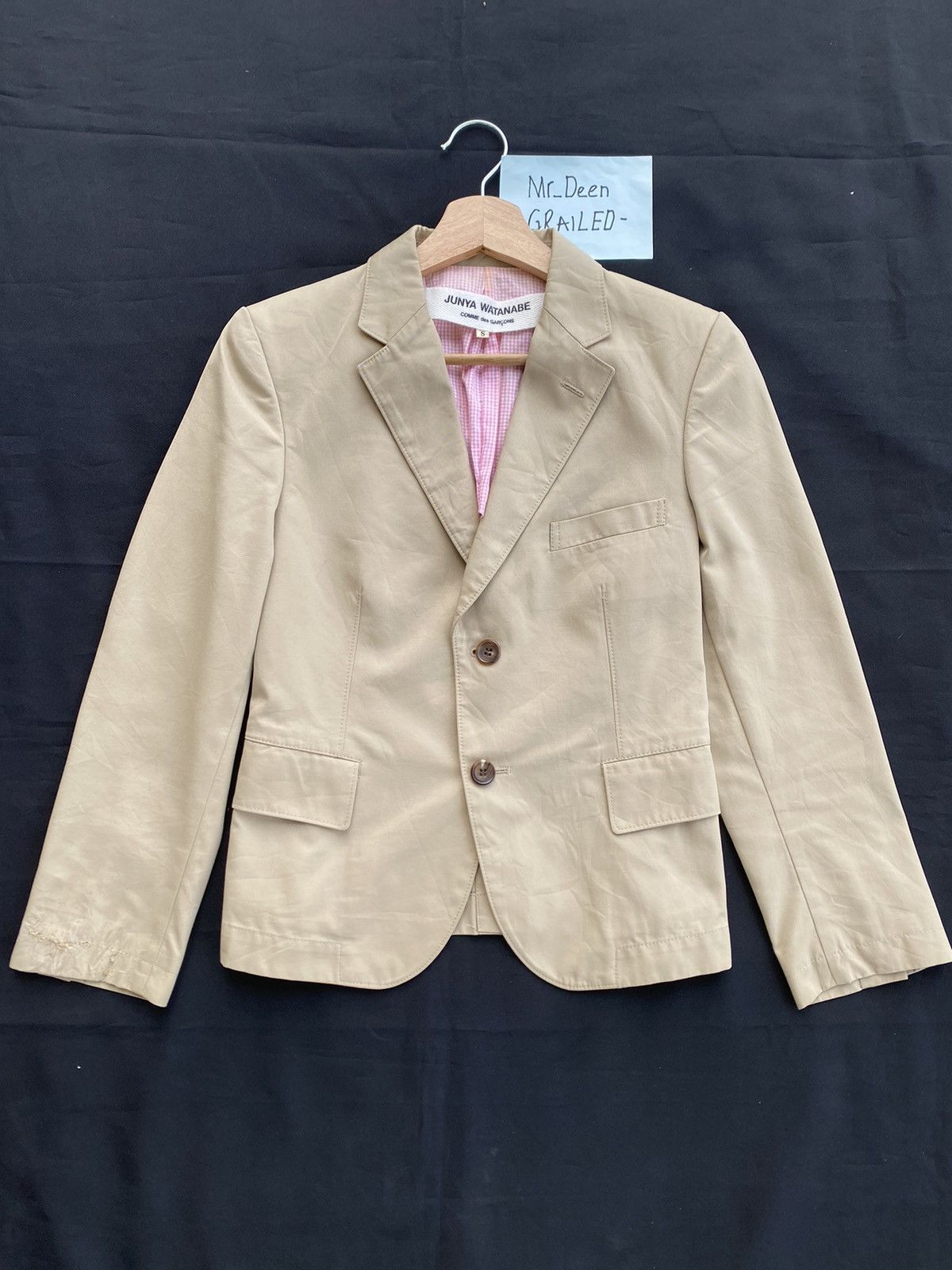 Comme des Garcons Rare Vintage Junya Watanabe x CDG Comme Des Garcons Blazer Size S / US 4 / IT 40 - 5 Thumbnail