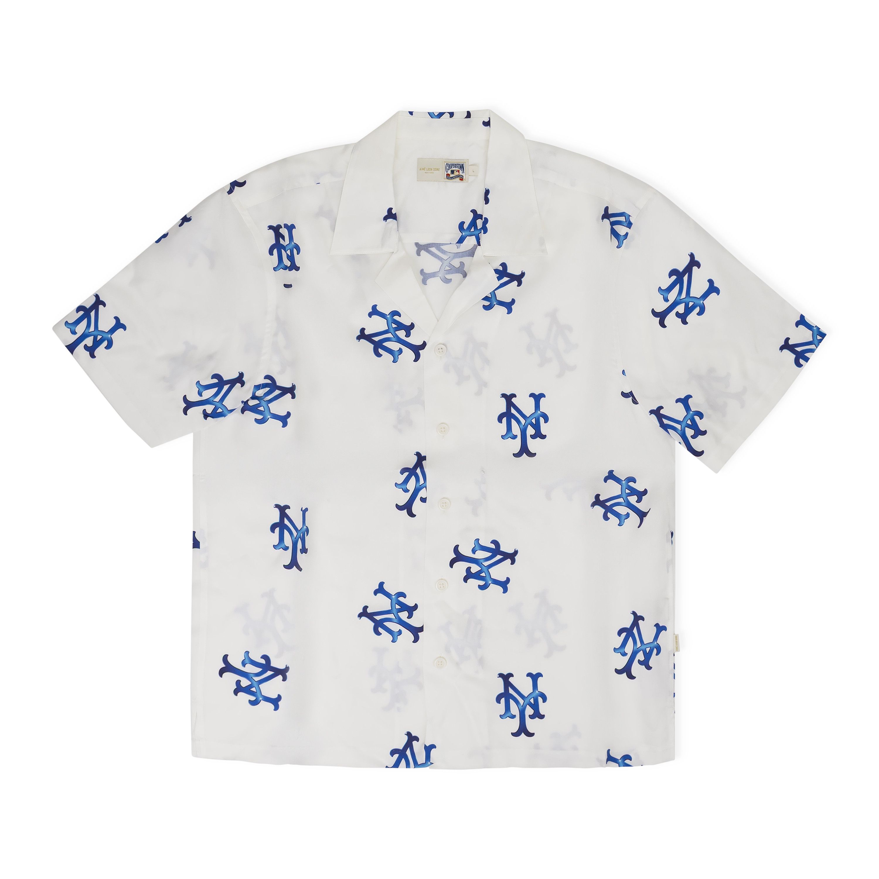 Aime Leon Dore Mets Collar Shirt SIZE S Size US S / EU 44-46 / 1 - 1 Thumbnail