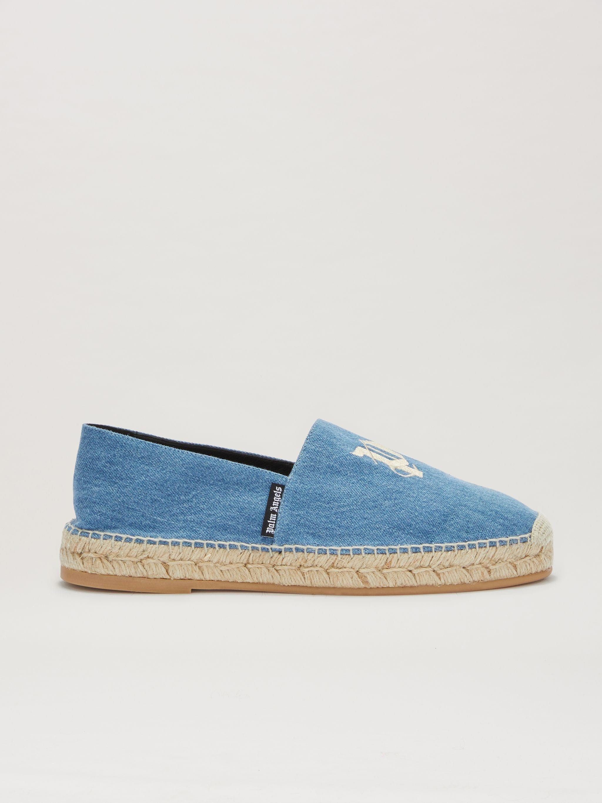 Palm Angels o1y1125 Espadrilles in Blue Size US 6 / IT 36 - 1 Thumbnail