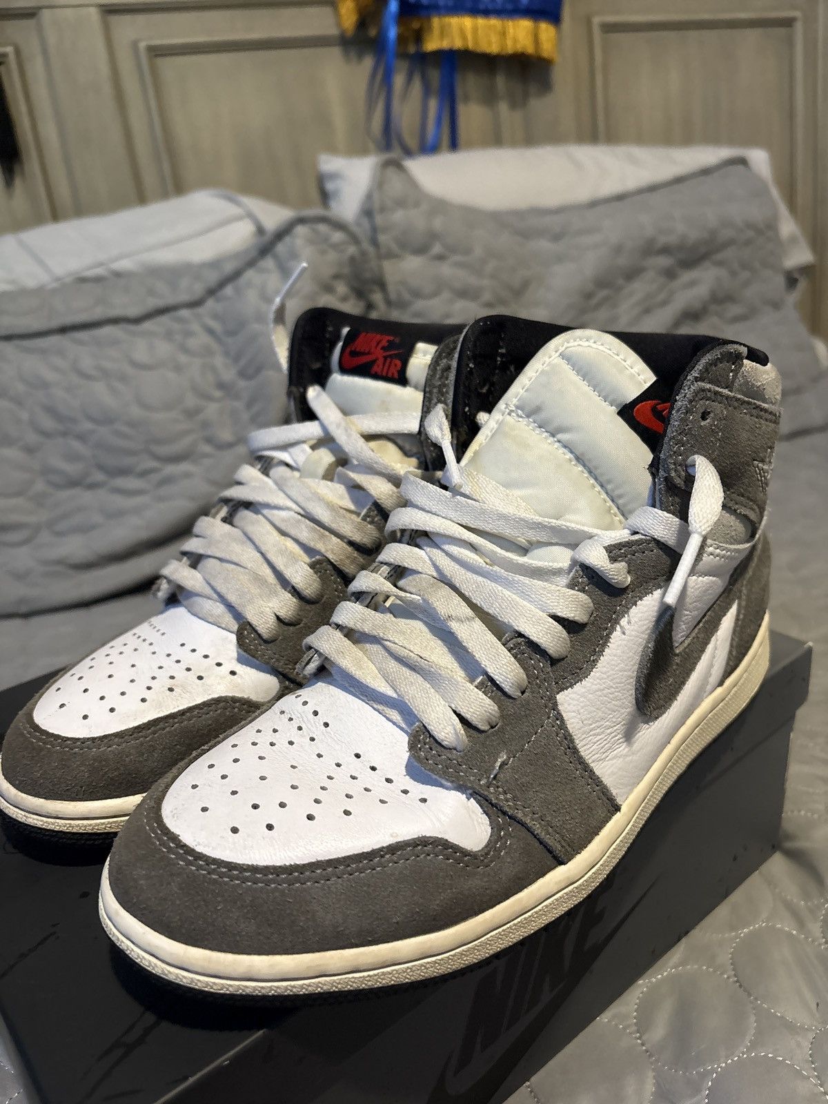 Jordan Brand Washed black jordan 1 Size US 7.5 / EU 40-41 - 12 Thumbnail