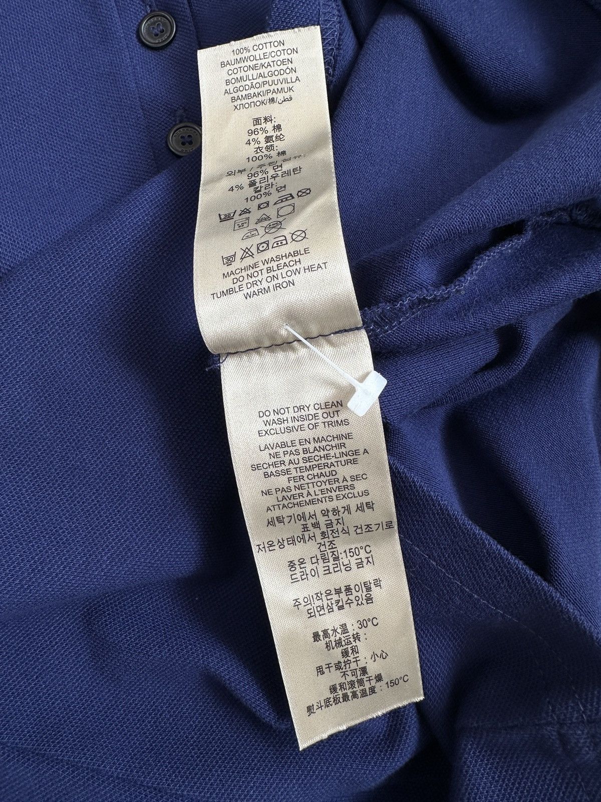 Burberry BURBERRY BRIT Women’s Long Sleeve Polo Shirt Ruffle Collar Size XS / US 0-2 / IT 36-38 - 10 Thumbnail