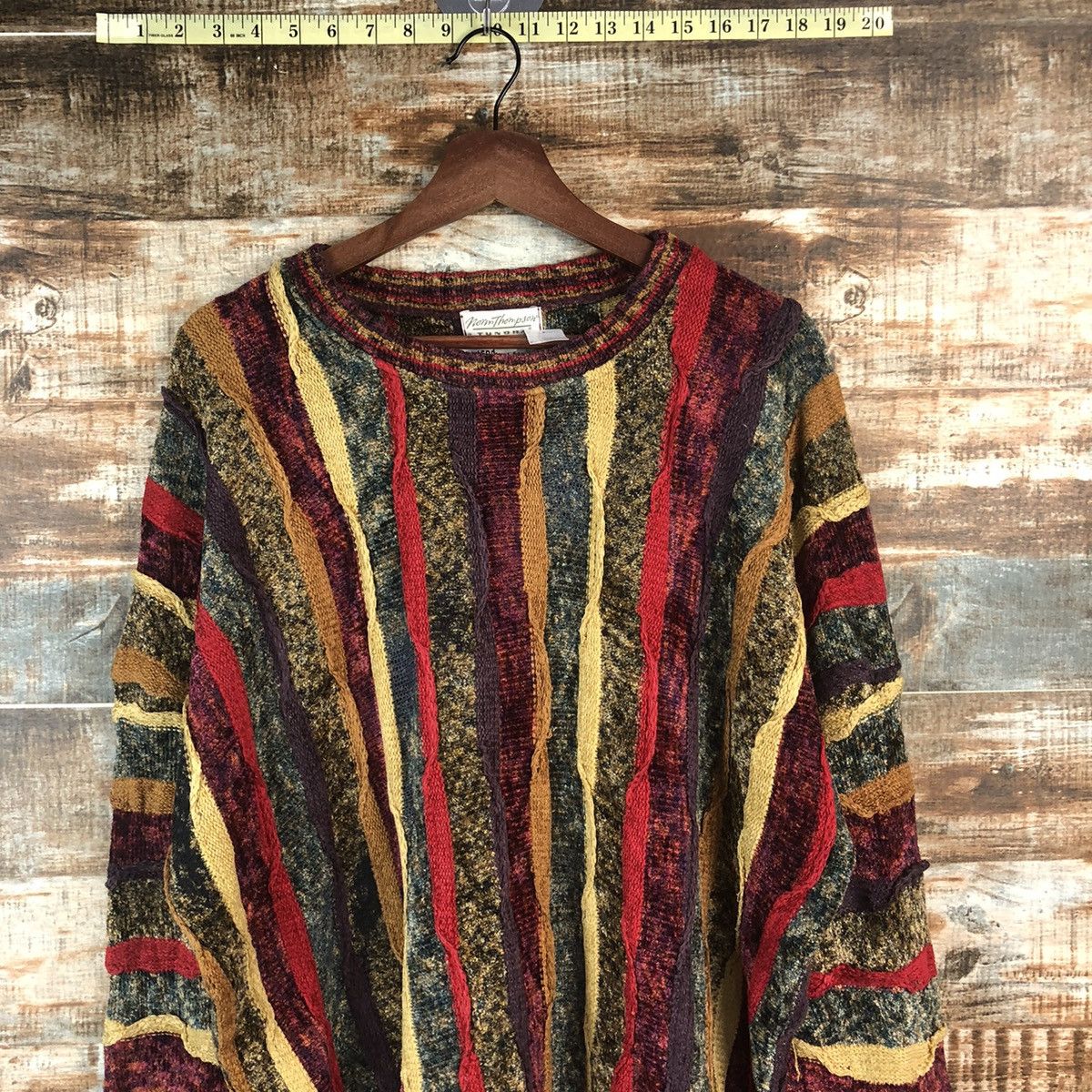 Homespun Knitwear DL Norm Thompson Tundra Jerry Lane Beige Knitwear #C668 Size US XL / EU 56 / 4 - 5 Thumbnail