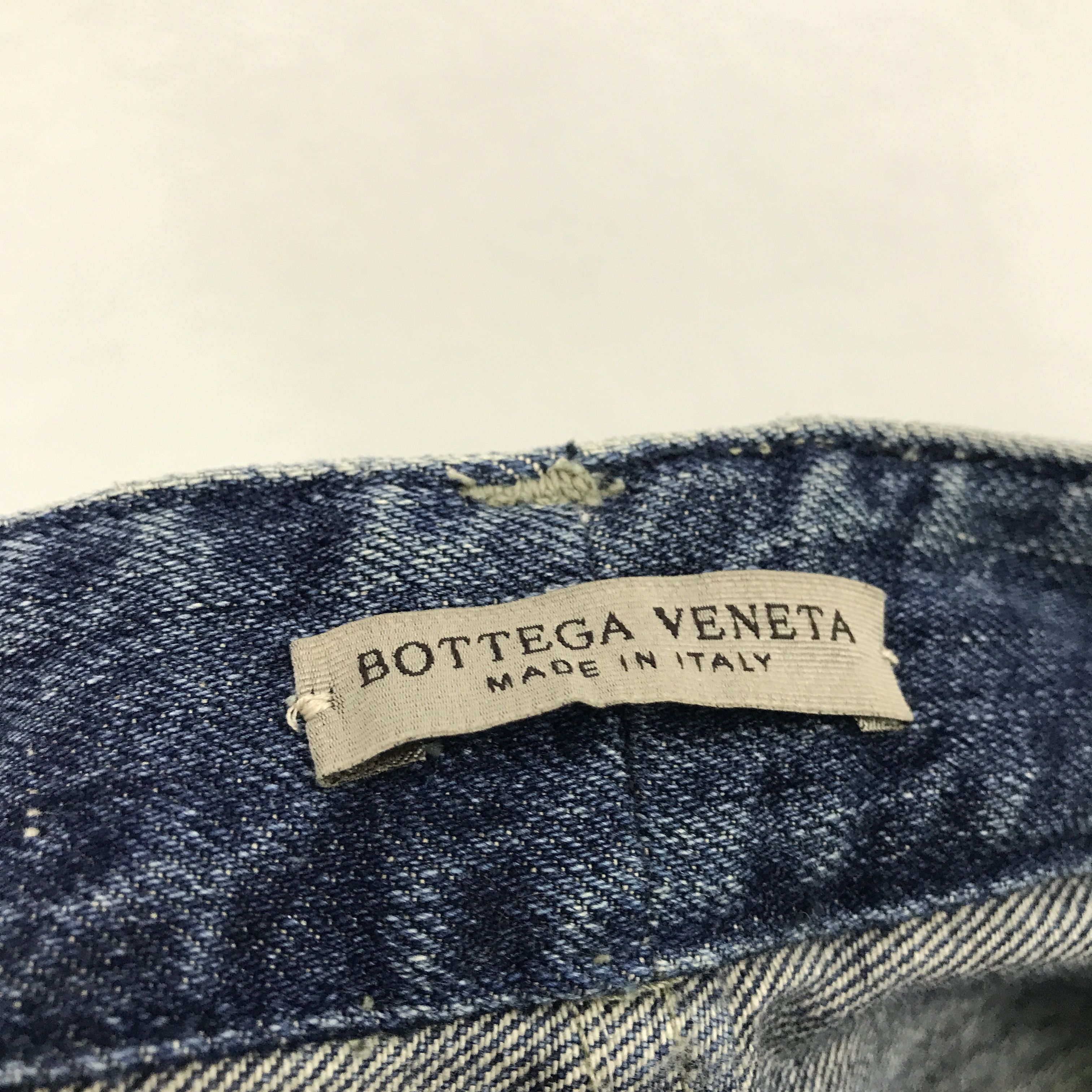 Bottega Veneta × Vintage RARE🔥Bottega veneta distressed Style jeans pants Size US 29 - 8 Thumbnail
