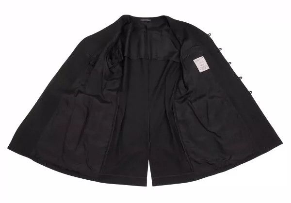 Yohji Yamamoto Yohji Yamamoto 2014 SS Chinese style buttoned collarless w Size US XL / EU 56 / 4 - 5 Thumbnail