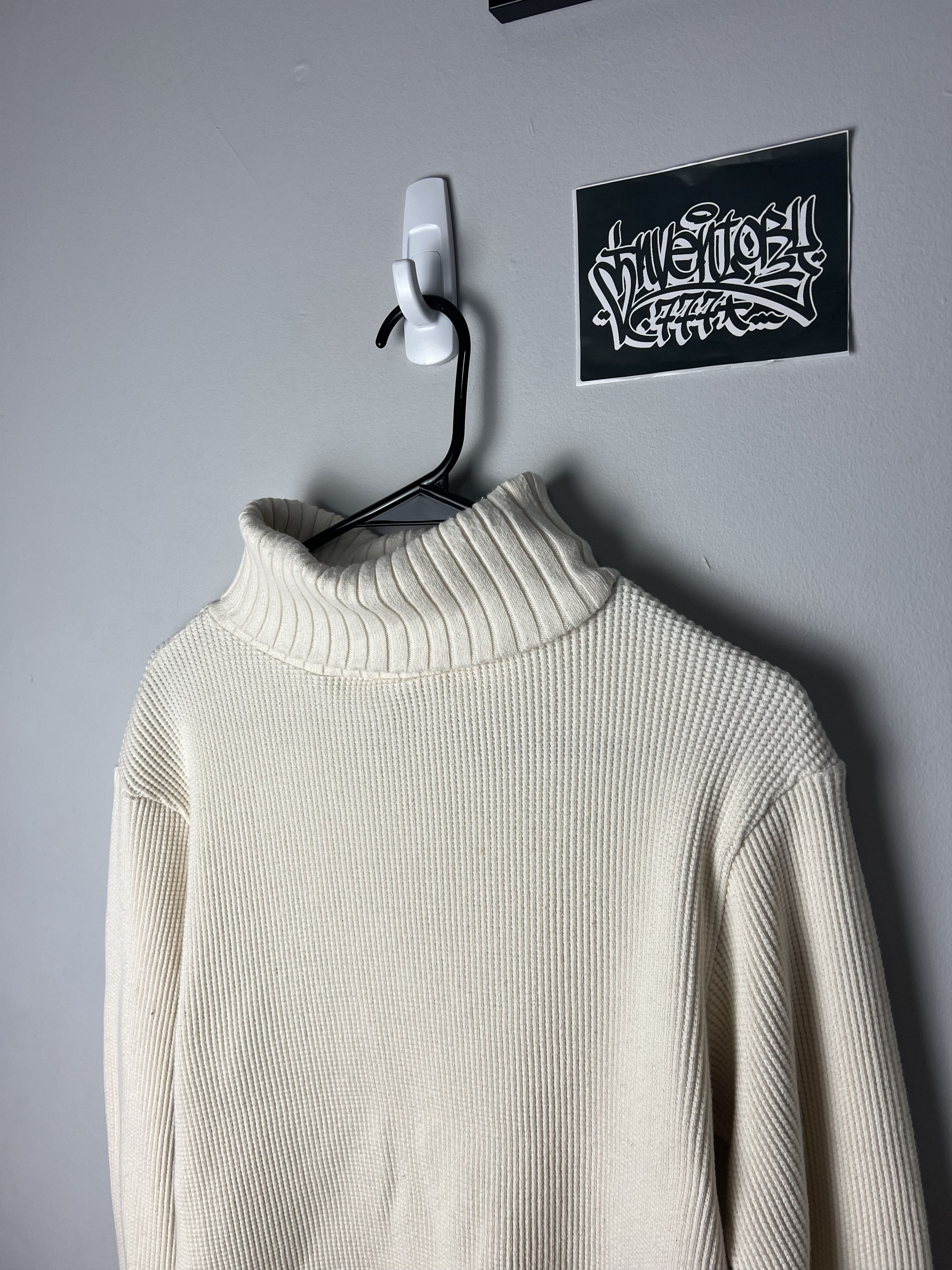 Nigel Cabourn Nigel Cabourn Turtle Neck - Waffle Knit Size US S / EU 44-46 / 1 - 3 Thumbnail