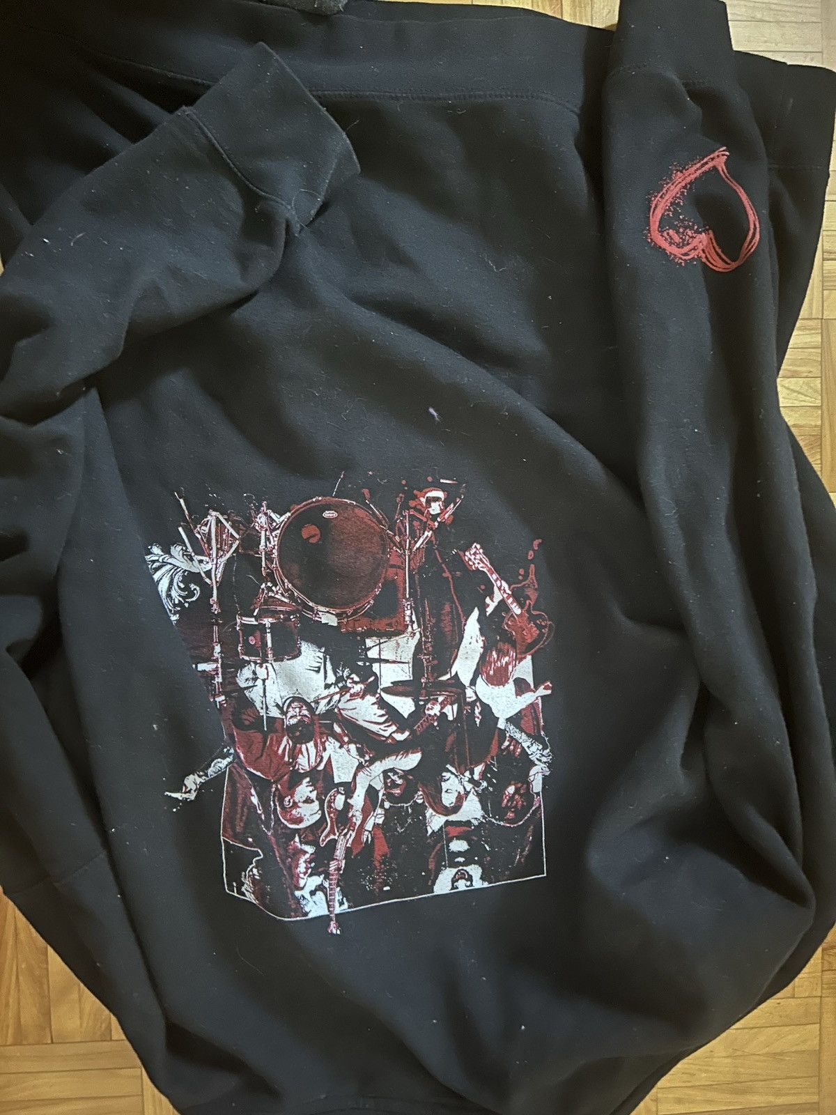 Japanese Brand × Mostly Heard Rarely Seen × Vintage If i die young hoodie Size US XL / EU 56 / 4 - 3 Thumbnail