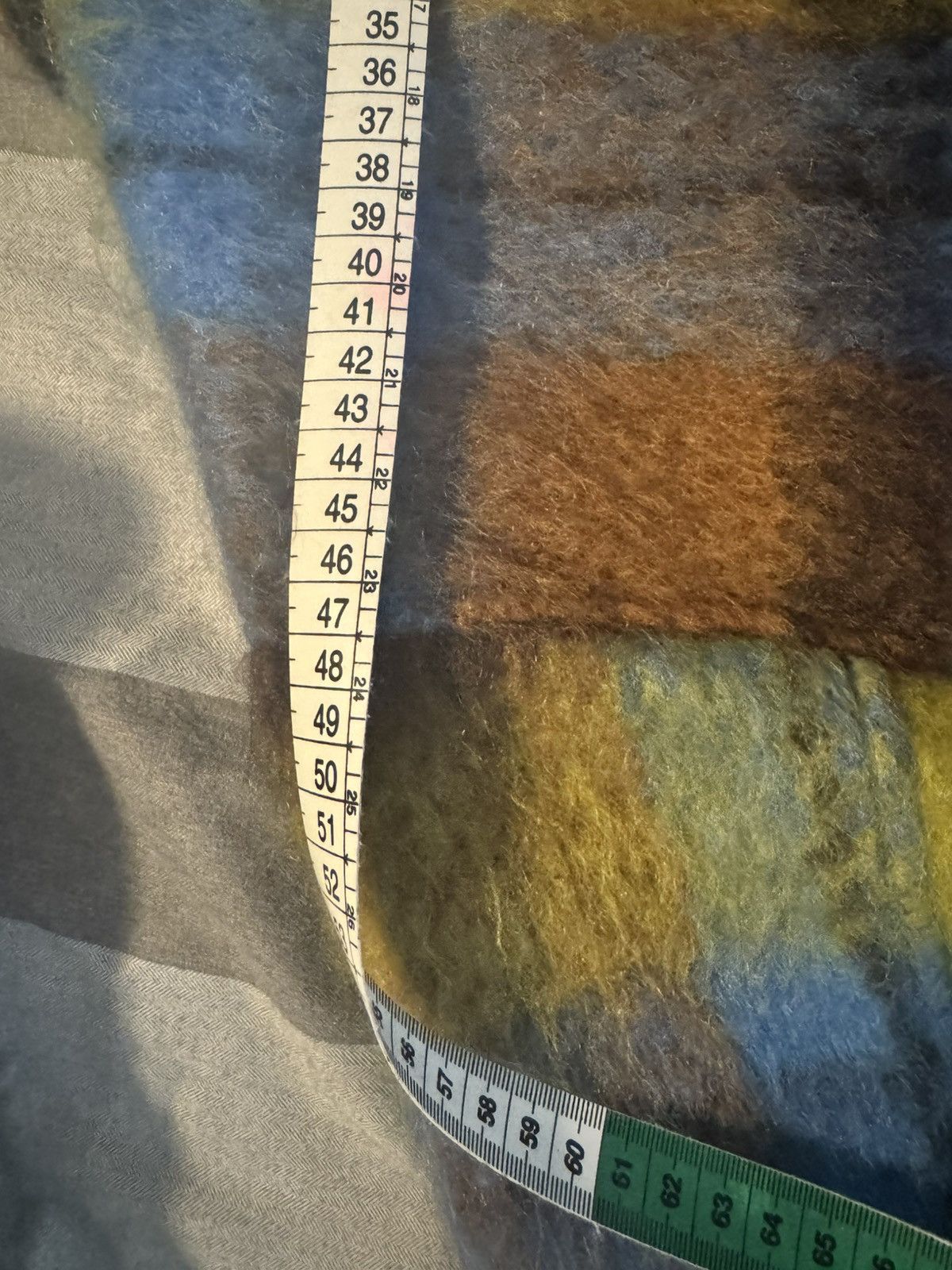 Beams Plus Brushed Mohair Plaid Sports Jacket Size US L / EU 52-54 / 3 - 4 Thumbnail
