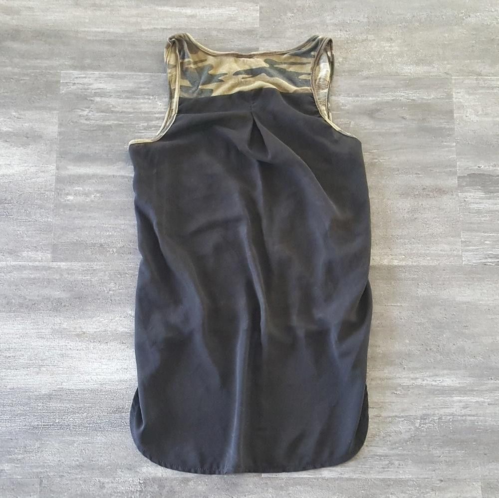 rue21 Black Camo High Low Rue21 Tank Size S / US 4 / IT 40 - 2 Thumbnail