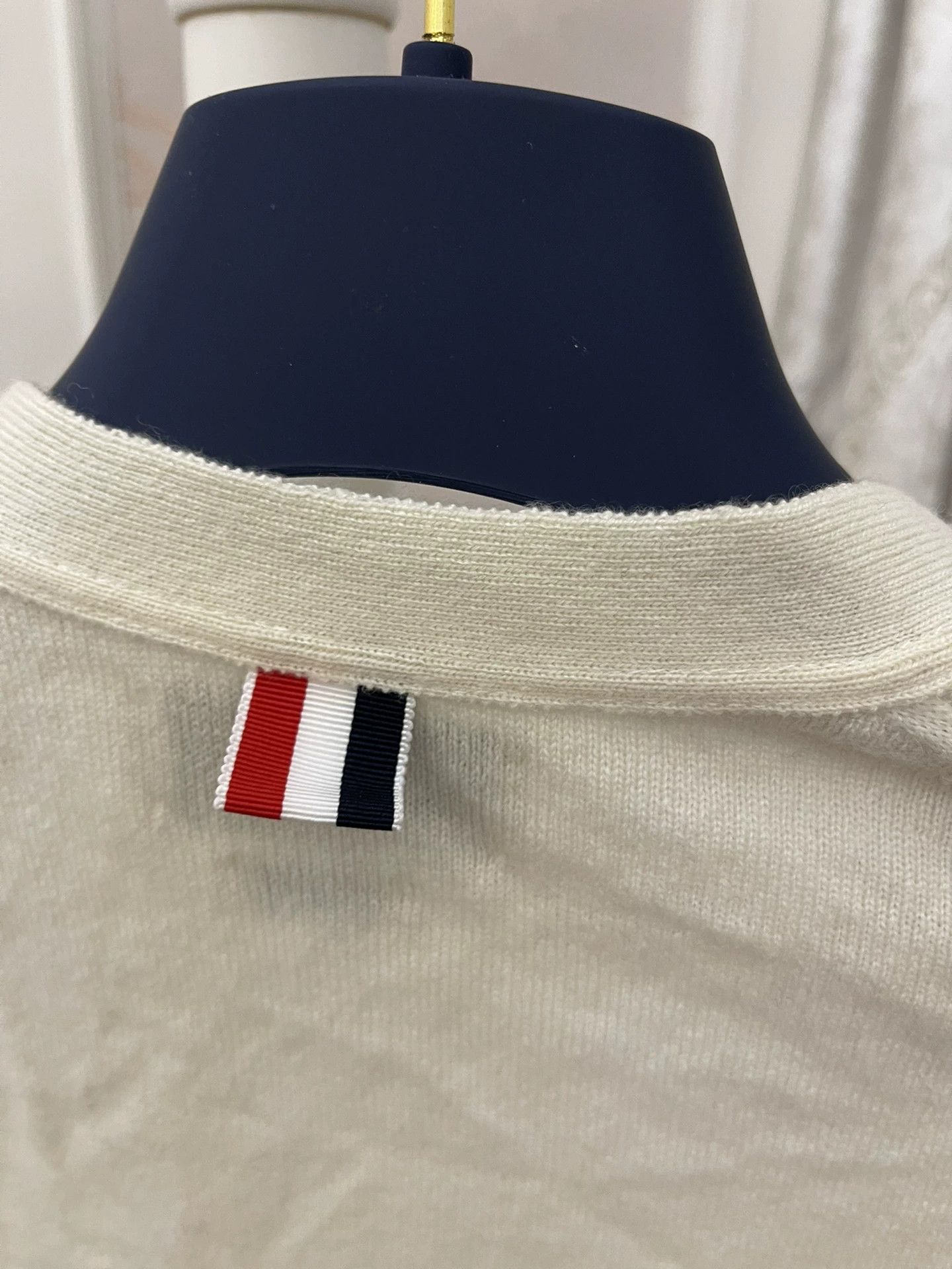 Thom Browne Thom Browne Cashmere Cardigan White 42 (XS/S) Size M / US 6-8 / IT 42-44 - 6 Thumbnail