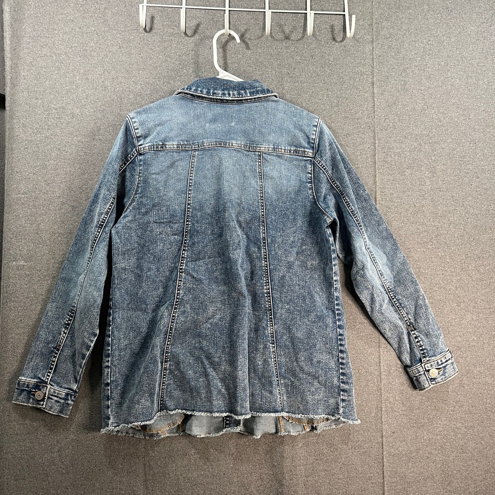 Other LOGO by Lori Goldstein Jeans Jacket Womens Size L / US 10 / IT 46 - 2 Thumbnail