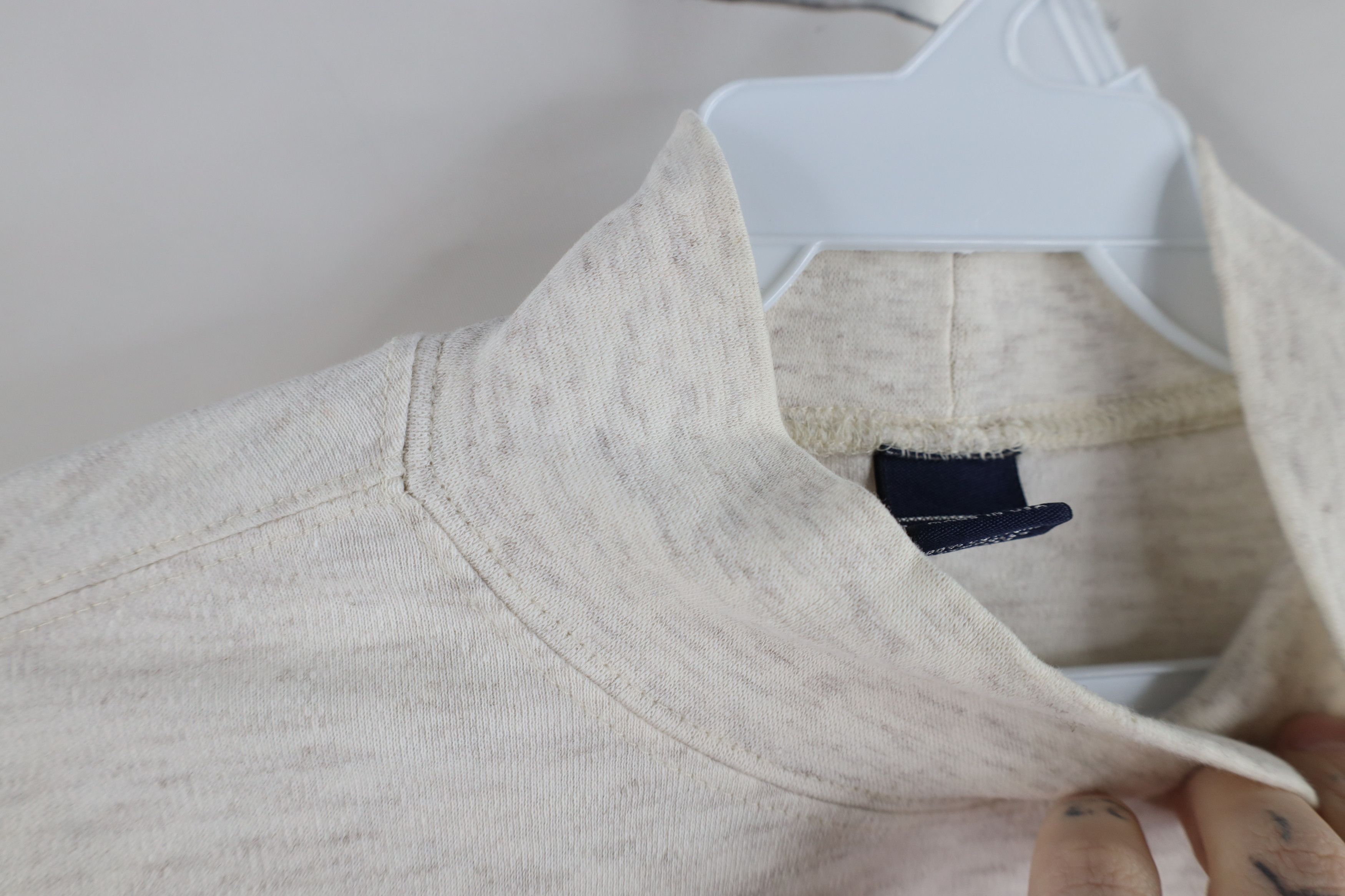 Lands' End × Vintage Vintage 90s Lands End Mock Neck Long Sleeve T-Shirt Cotton Size US M / EU 48-50 / 2 - 11 Thumbnail