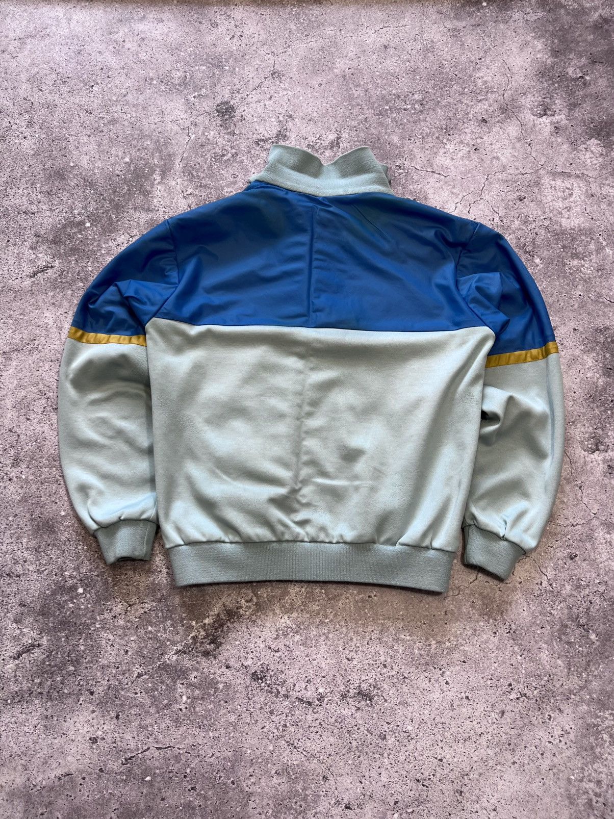 Adidas × Vintage Sweatshirt Zip Up Adidas Vintage Track Jacket Big Logo Rare Size US M / EU 48-50 / 2 - 9 Thumbnail