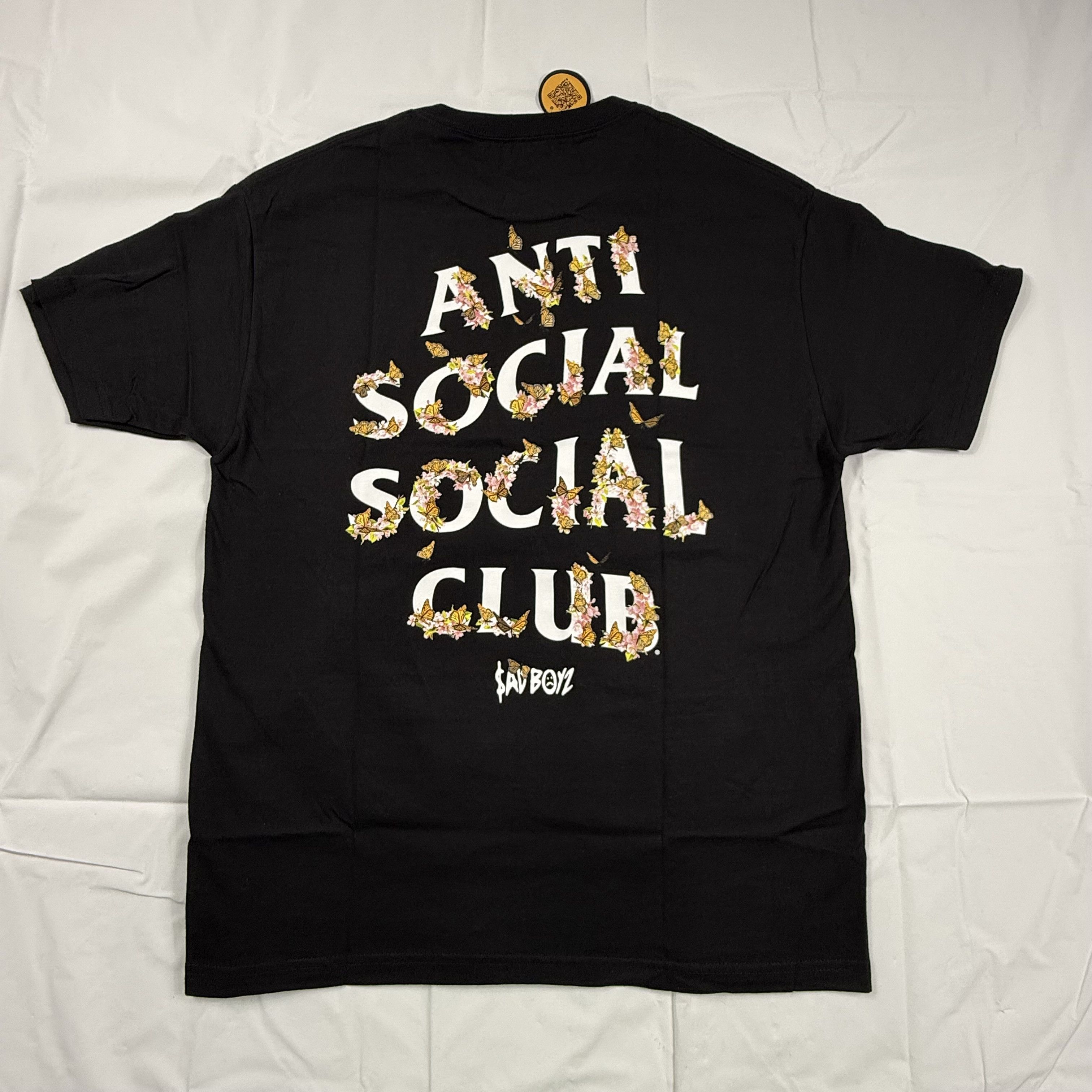 Anti Social Social Club Anti Social Social Club x Sad Boyz Butterfly Floral Shirt Size US L / EU 52-54 / 3 - 1 Thumbnail