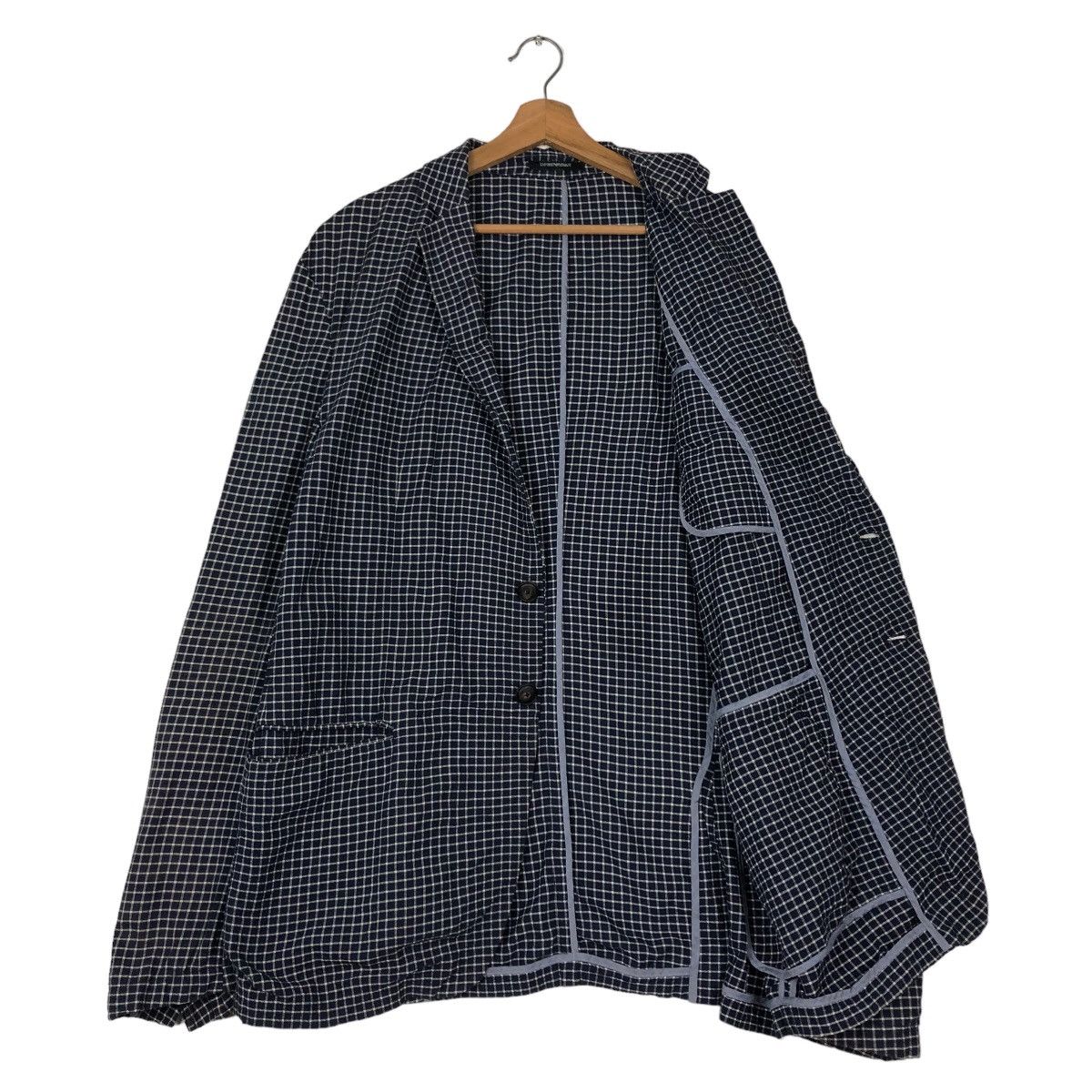 Emporio Armani 🔥Emporio Armani Tartan Design Casual Chore Jacket Size US M / EU 48-50 / 2 - 11 Thumbnail