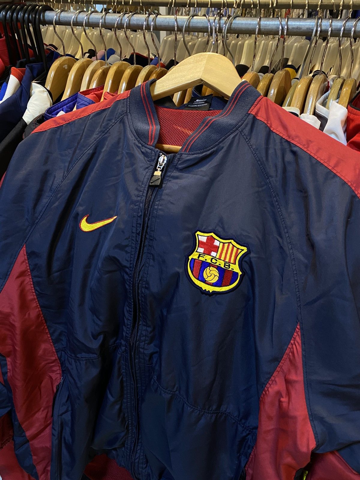 Nike Vintage Y2K FC Barcelona Tracksuit Size US M / EU 48-50 / 2 - 2 Thumbnail