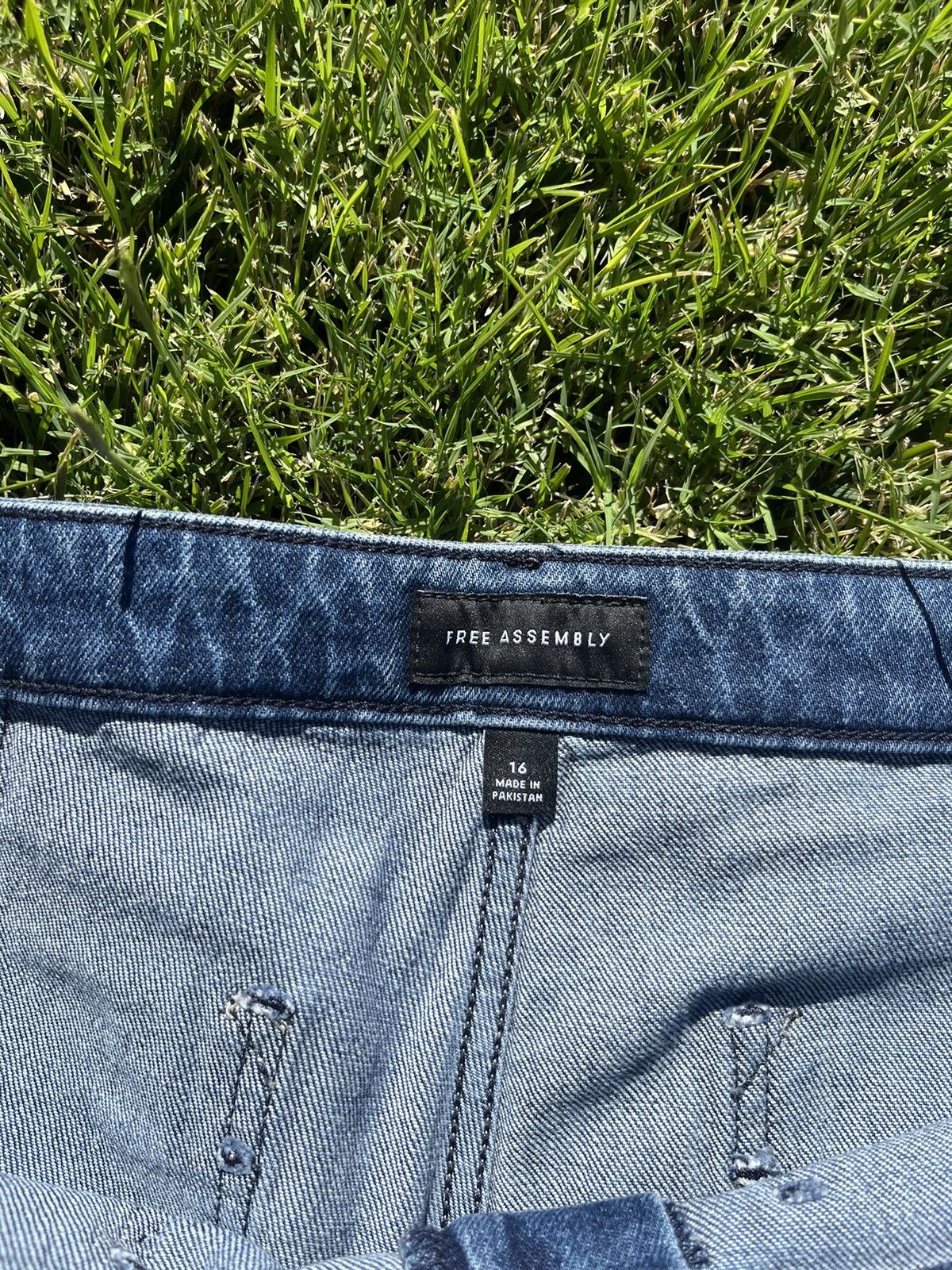 Japanese Brand × Vintage Baggy Denim Size US 34 / EU 50 - 5 Thumbnail