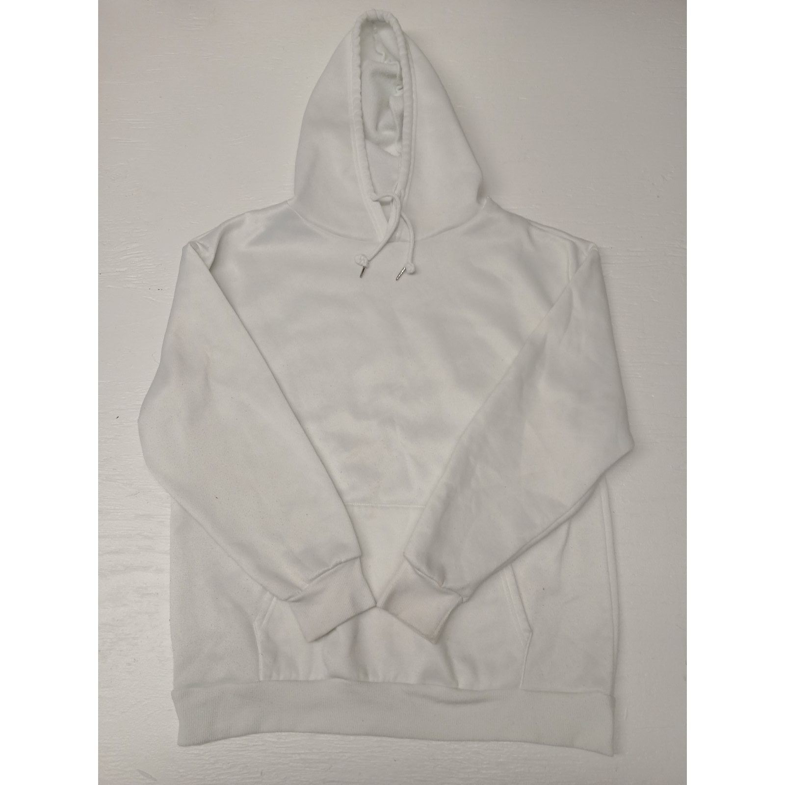 Other Unbranded (Large) White Comfort Jesus Print Pullover Hoodie Size US L / EU 52-54 / 3 - 1 Thumbnail