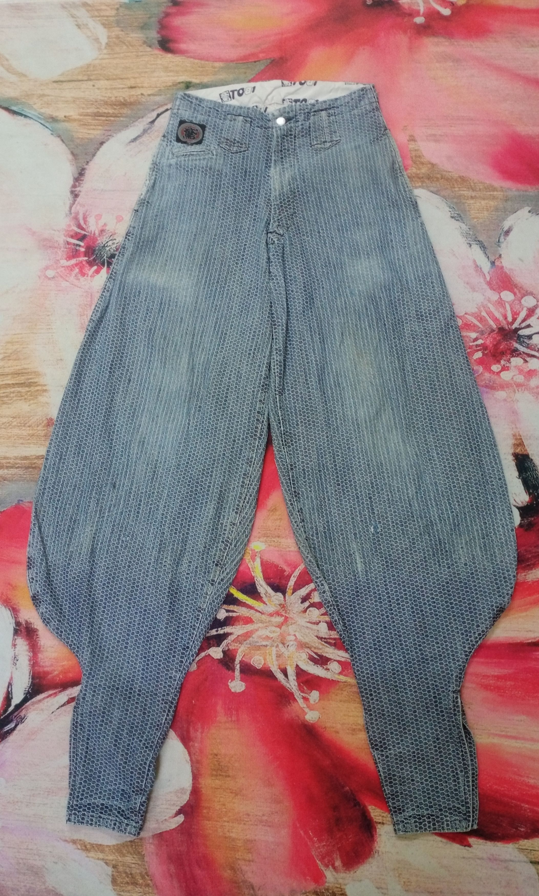 If Six Was Nine Rare Vintage Nikkapokka Japanese TOBI Work Pants Size US 30 / EU 46 - 1 Thumbnail