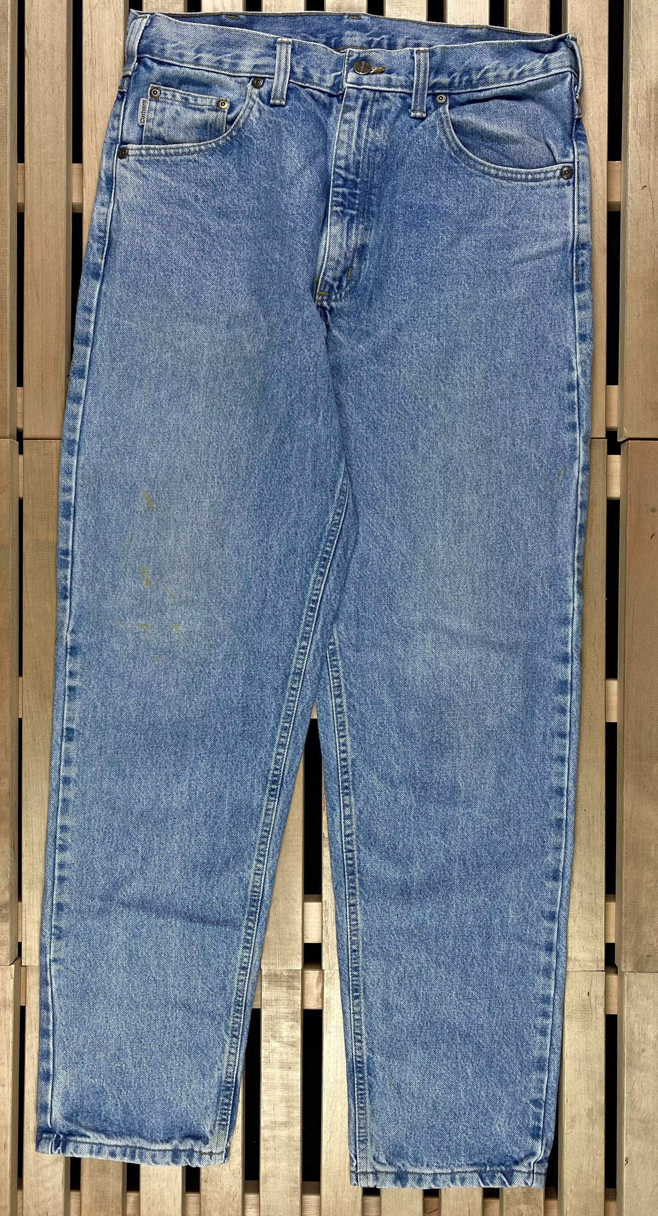 Carhartt × Carhartt Wip × Vintage Mens Jeans Denim Carhartt Vintage Size 34 Size US 34 / EU 50 - 1 Thumbnail