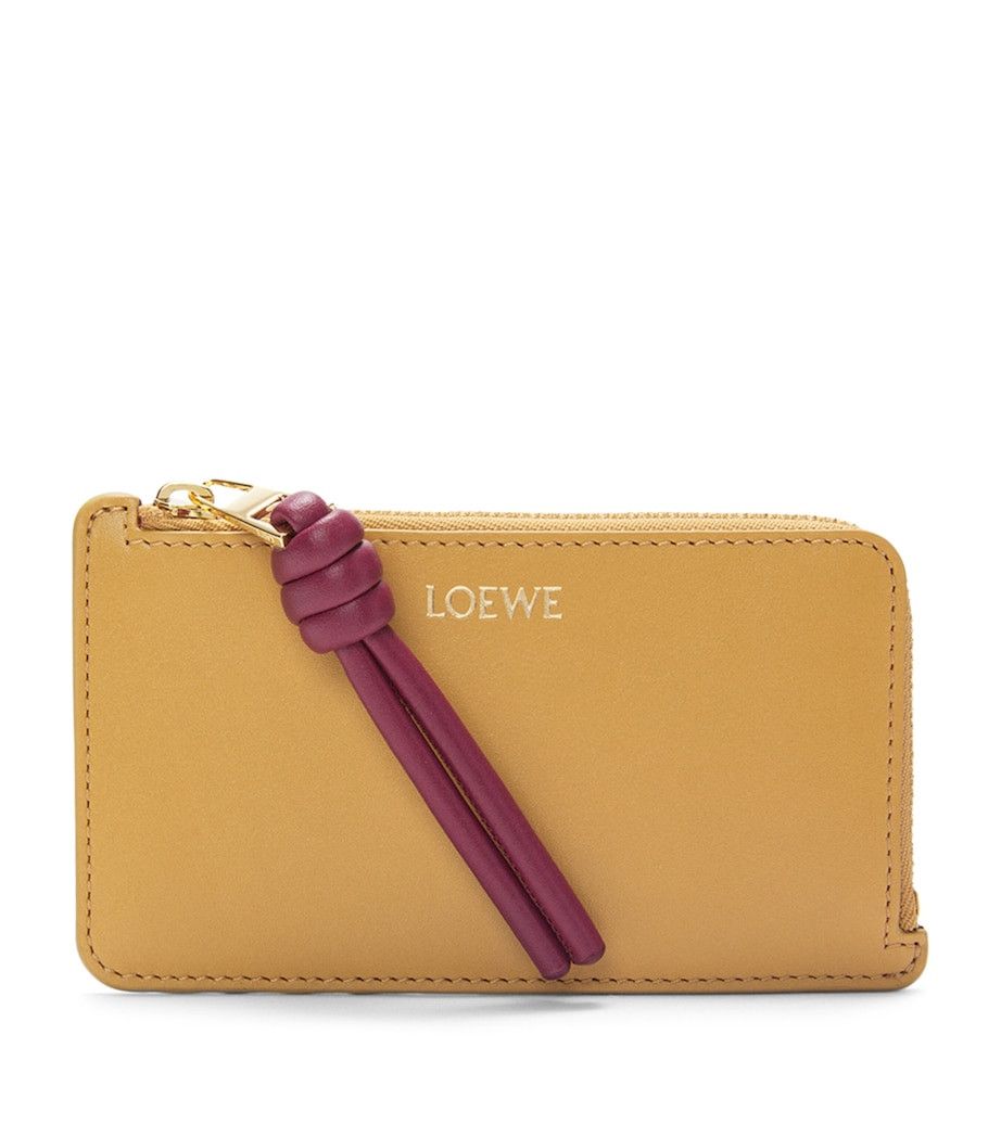Loewe o1in1g0526 Size: OS / Leather Knot Coin and Card Holder Size ONE SIZE - 1 Thumbnail