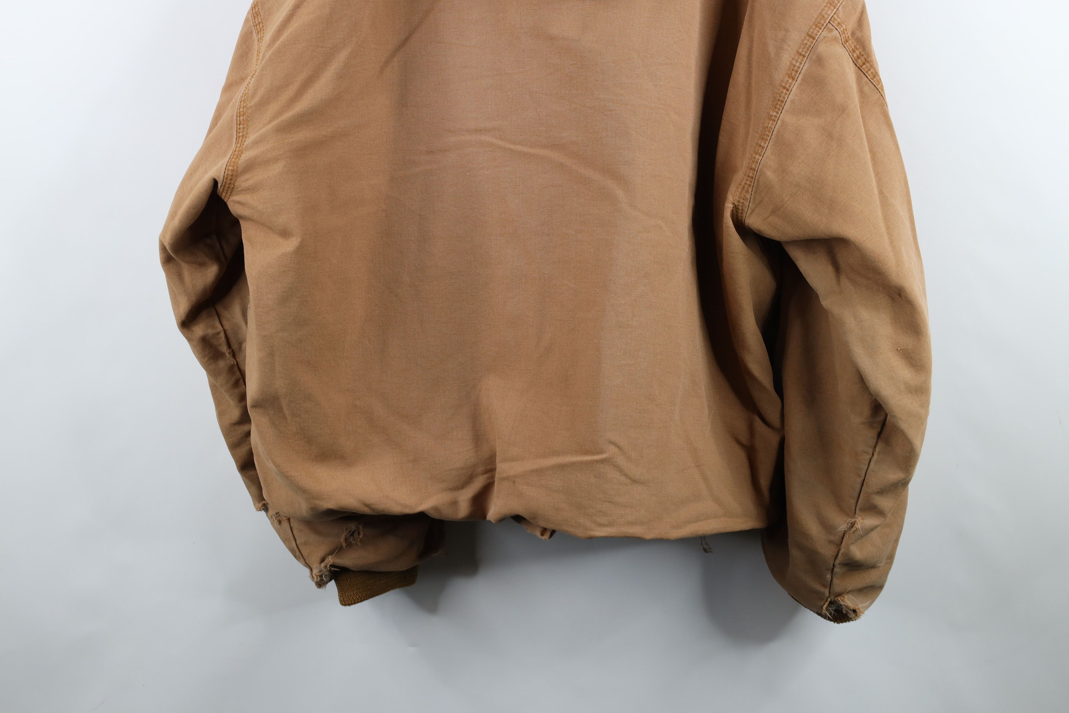 Vintage Vintage 90s Tyndale FR Wool Lined Hooded Canvas Jacket USA Size US XXL / EU 58 / 5 - 15 Thumbnail