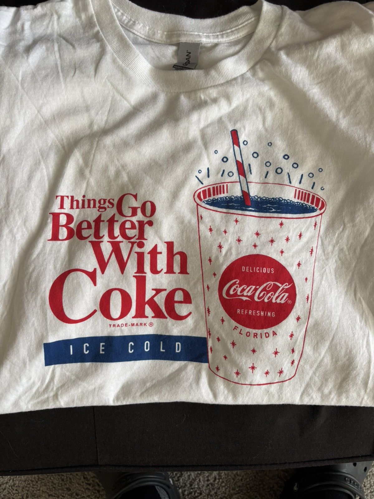 Other COKE PROMO T SHIRT Size US XL / EU 56 / 4 - 2 Thumbnail