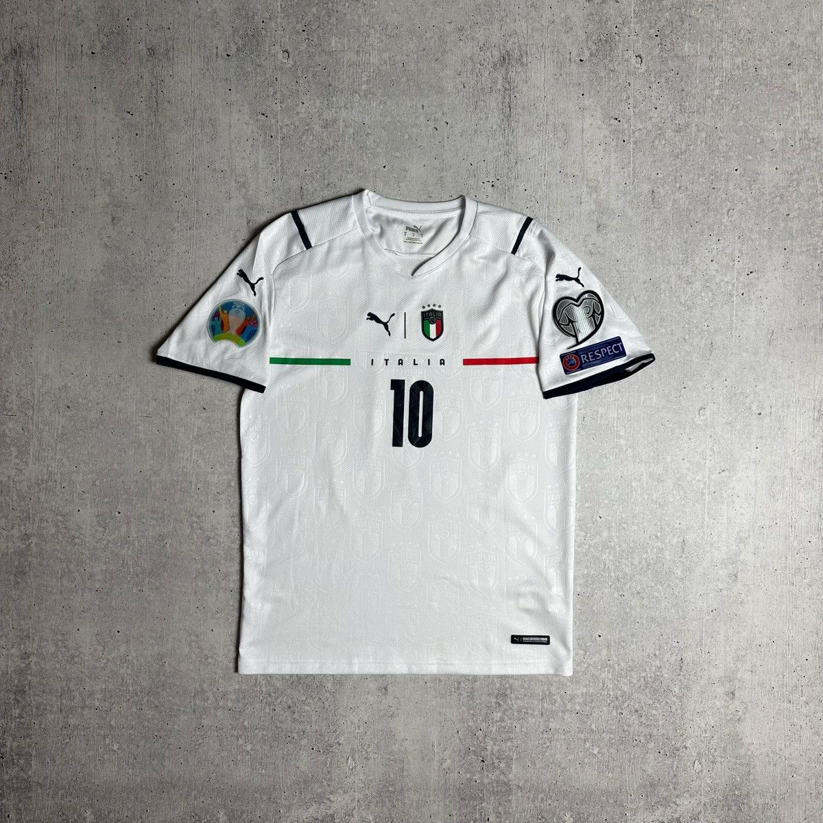 Puma × Vintage Vintage Puma National Italy Lorenzo Insigne 10 Soccer Jersey Size US M / EU 48-50 / 2 - 1 Thumbnail