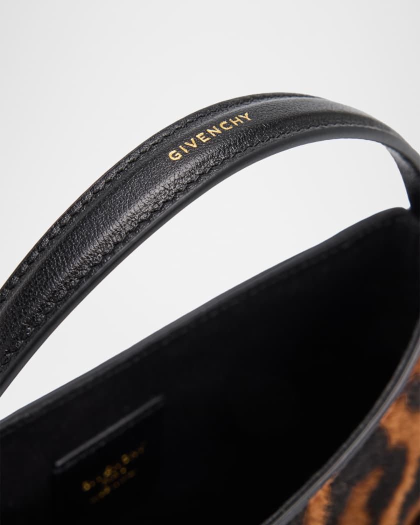 Givenchy os11x0726 Size: OS / Voyou Nano Leopard-Print Top-Handle Bag Size ONE SIZE - 4 Thumbnail