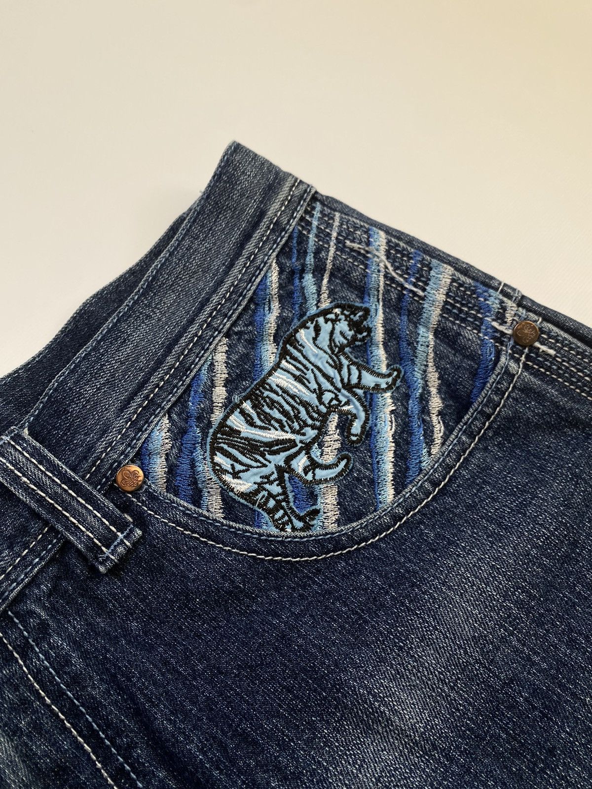 Bare Fox × JNCO × Southpole Rare Barefox baggy denim Size US 36 / EU 52 - 6 Thumbnail