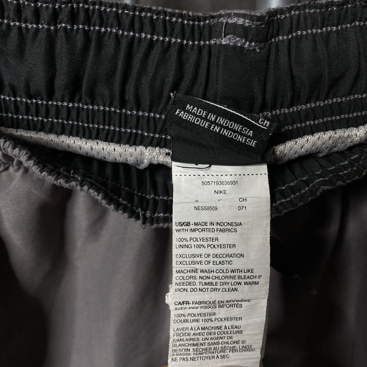Nike × Vintage Y2k Nike drill nylon shorts small swoosh Size US 30 / EU 46 - 4 Thumbnail