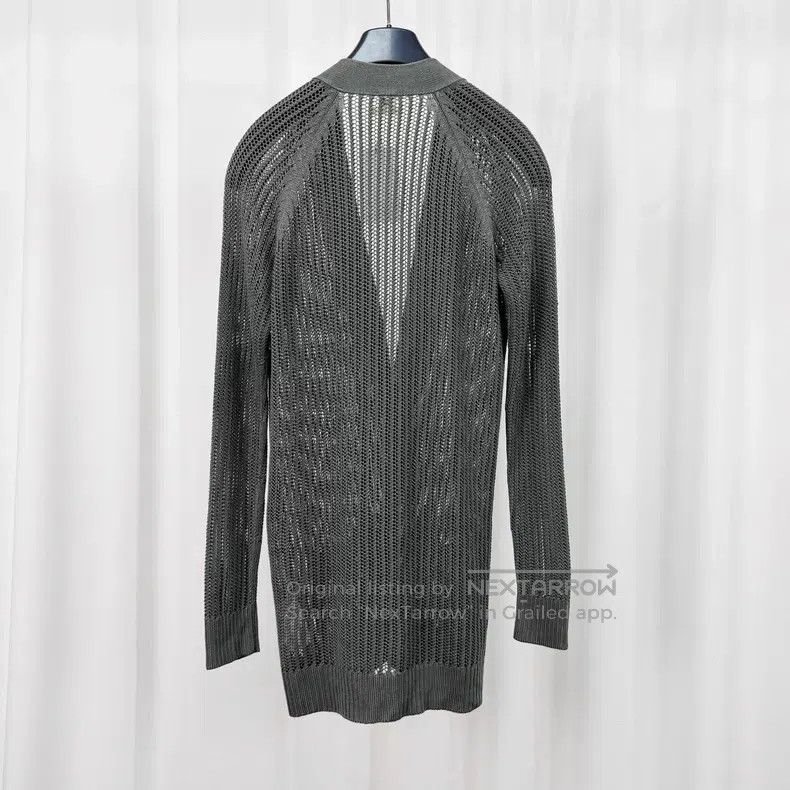 Hermes Hermes Grey knit cardigan Size XXS / US 00 / IT 34 - 2 Thumbnail