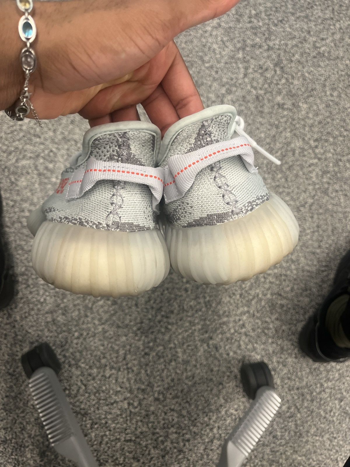 Adidas × Kanye West Yeezy boost 350 v2 blue tint Size US 8.5 / EU 41-42 - 6 Thumbnail
