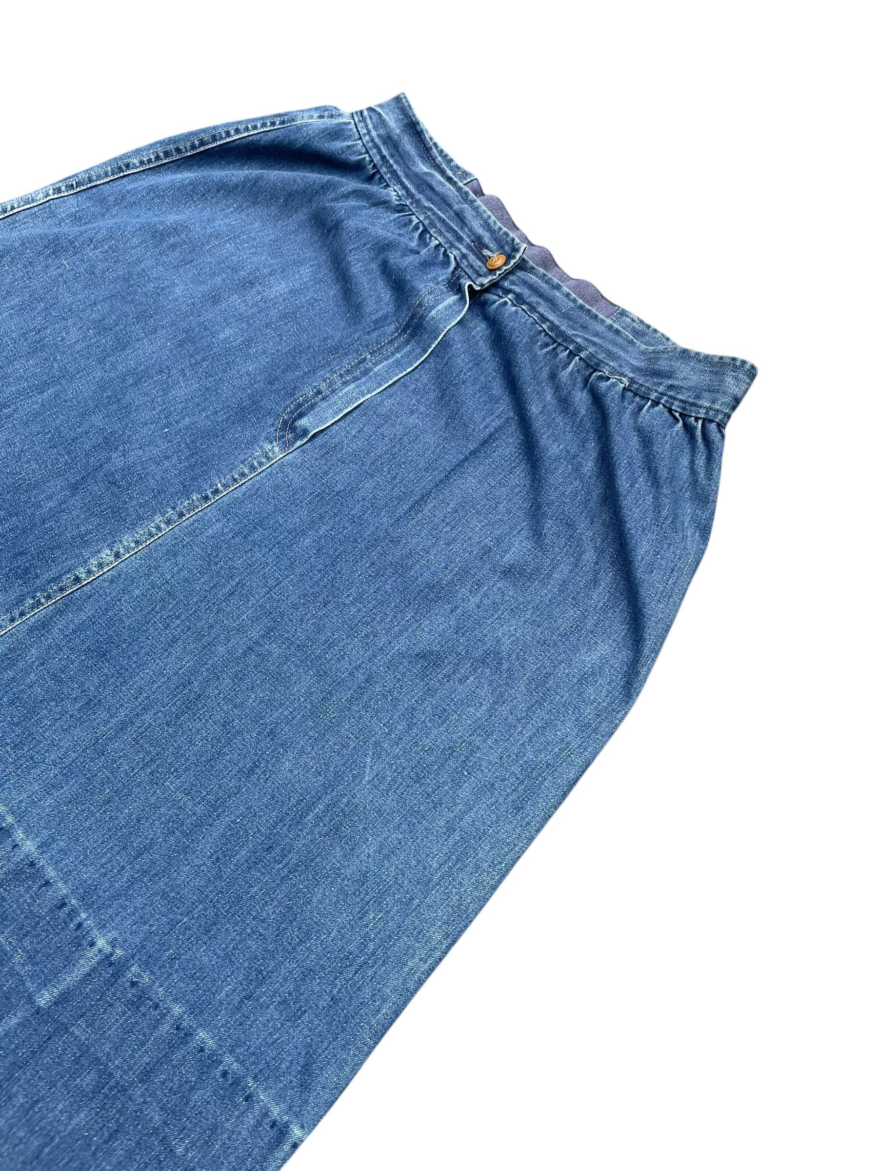 Sears Vintage Sears Denim Skirt Size 32" / US 10 / IT 46 - 2 Thumbnail